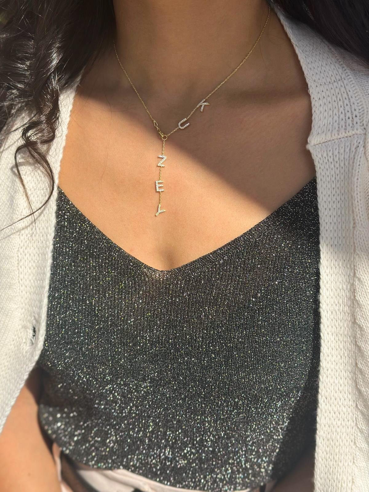 İsim Kolye ( maks 6 Harf )