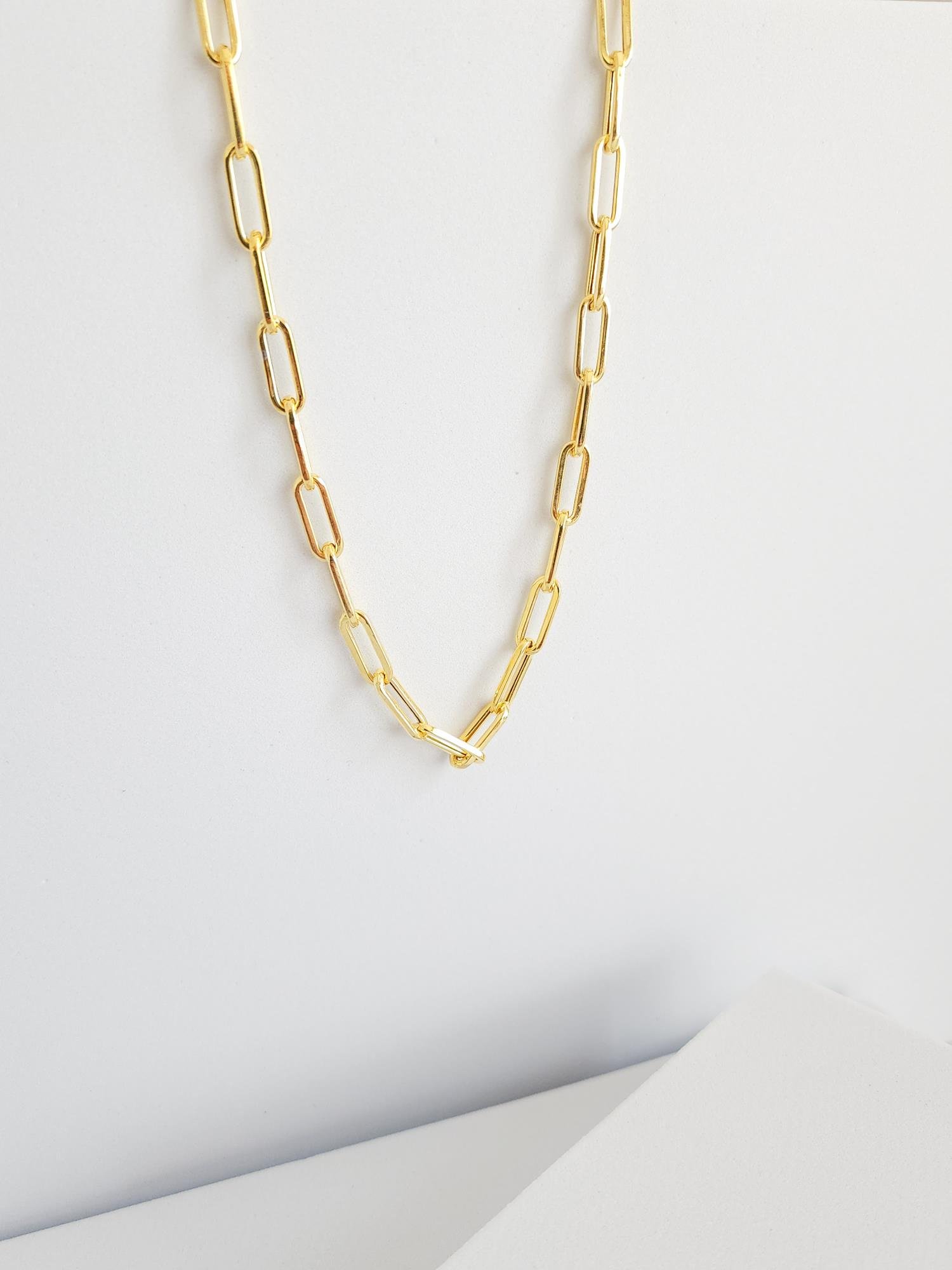 İtalyan Ataç Zincir Kolye ( 45 cm )