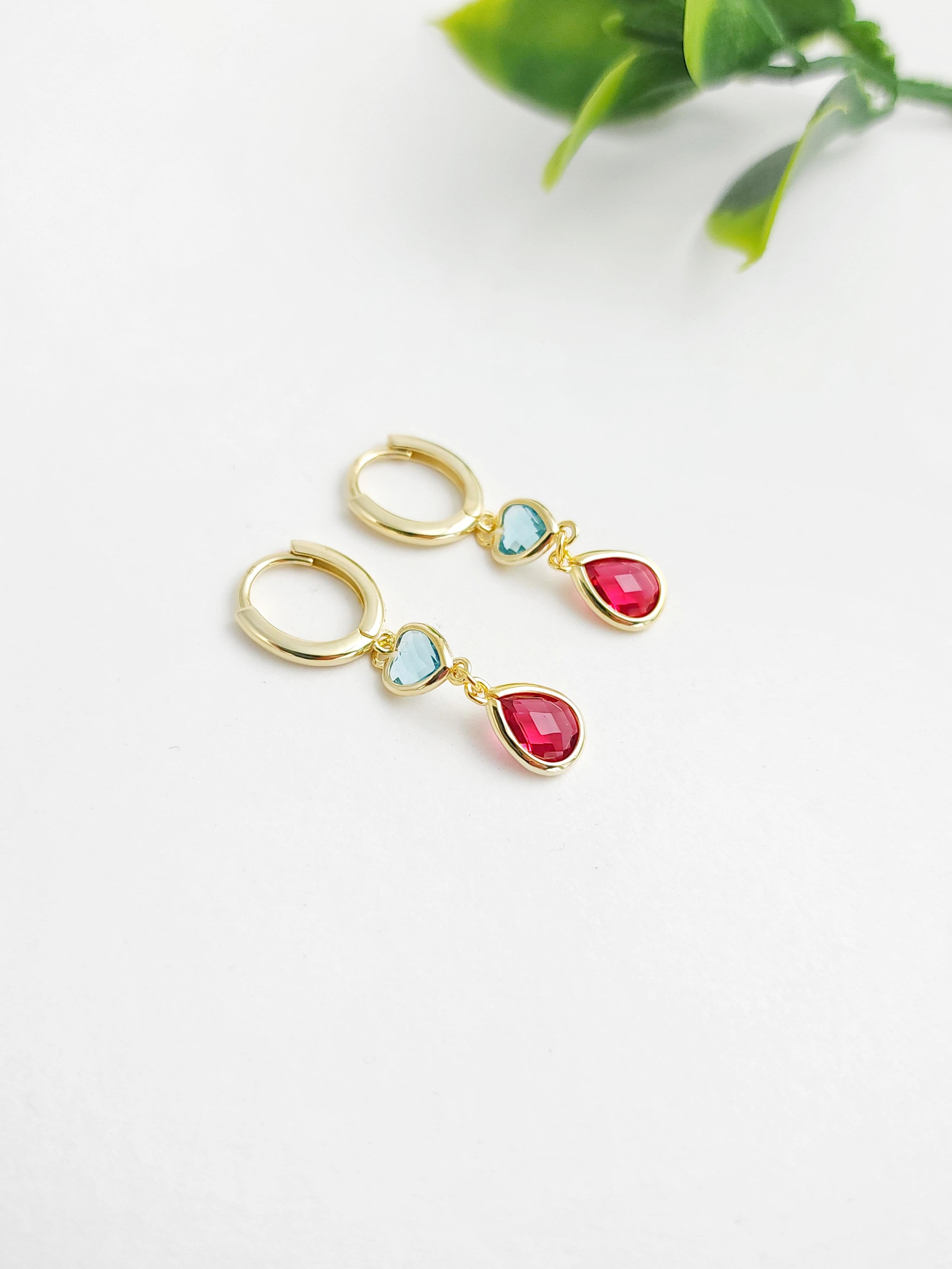 İtalyan Doğal Taş Küpe