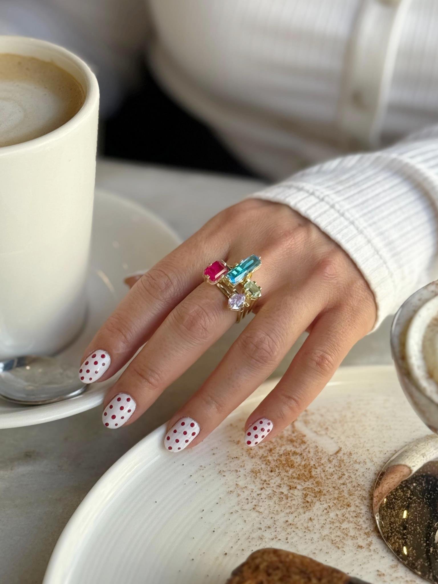 İtalyan Doğal Taş Yüzük