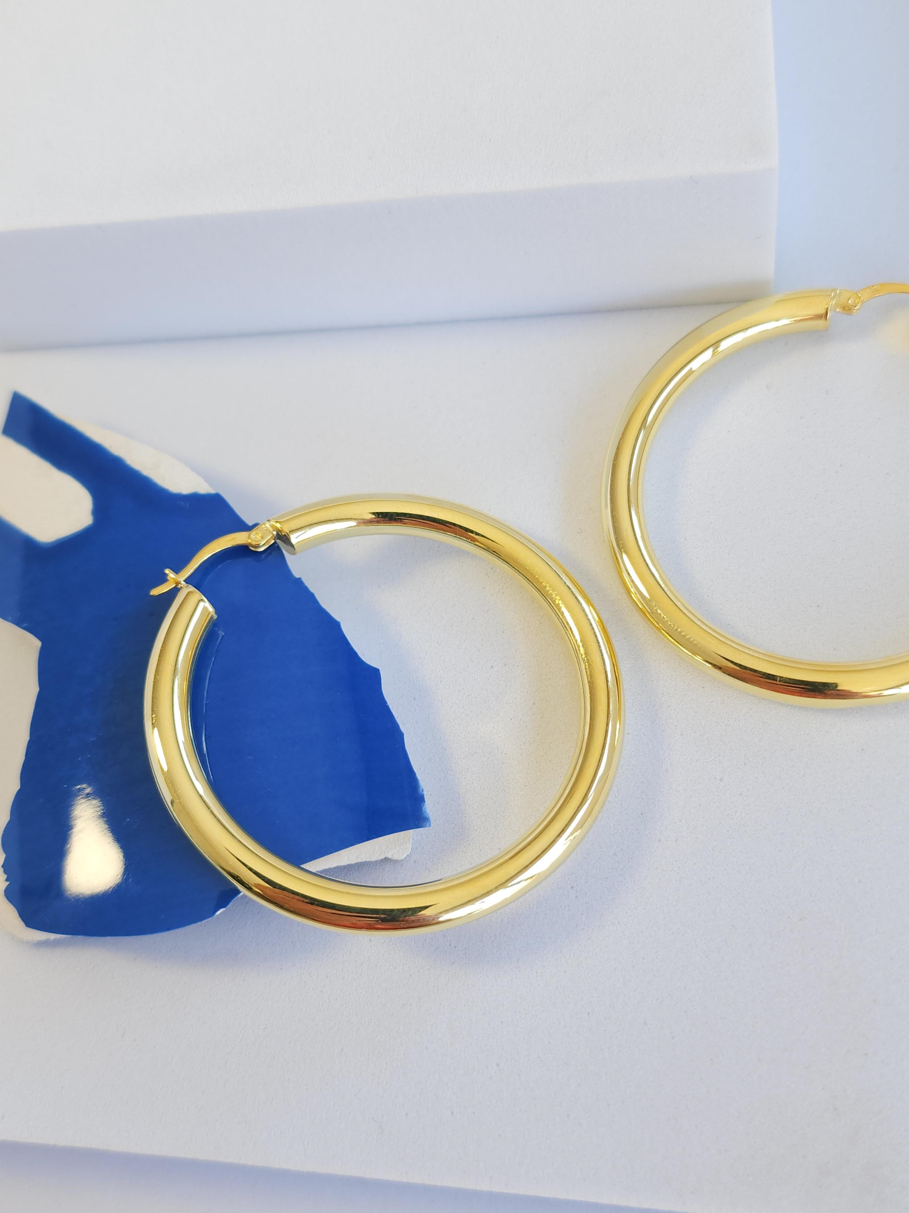 İtalyan Halka Küpe