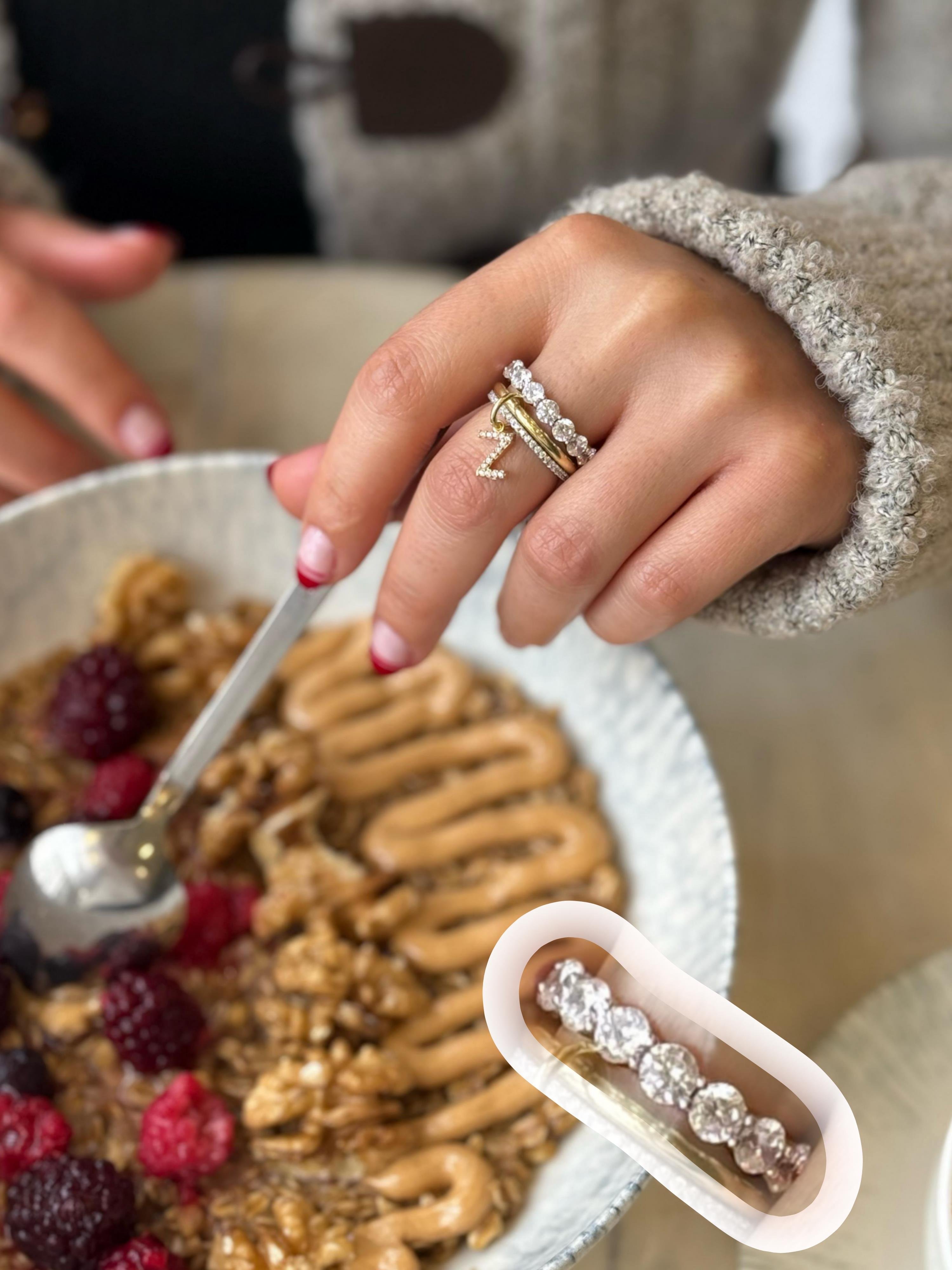 İtalyan Kalın Tamtur Zirkon Yüzük