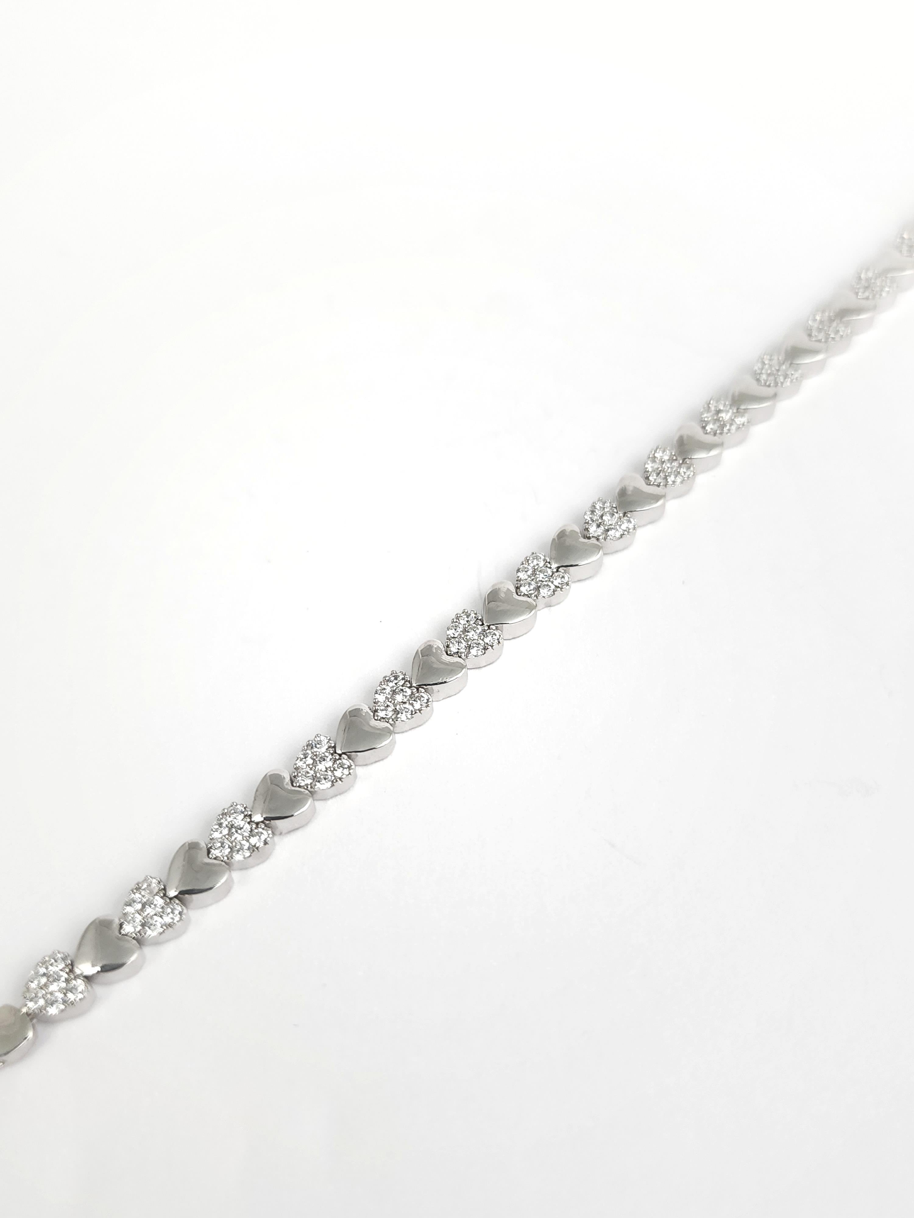 İtalyan Kalp Bileklik