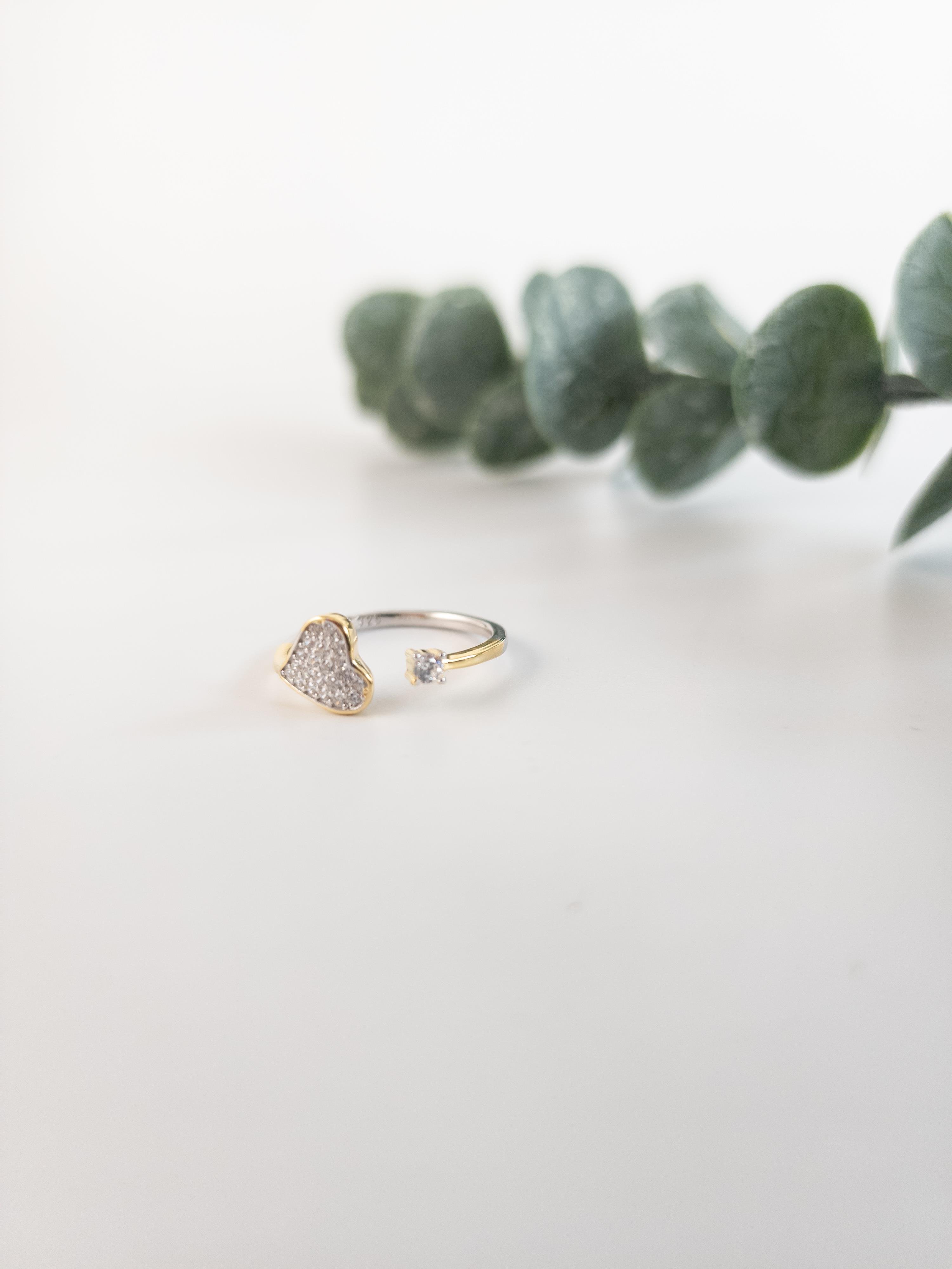 İtalyan Kalp Yüzük