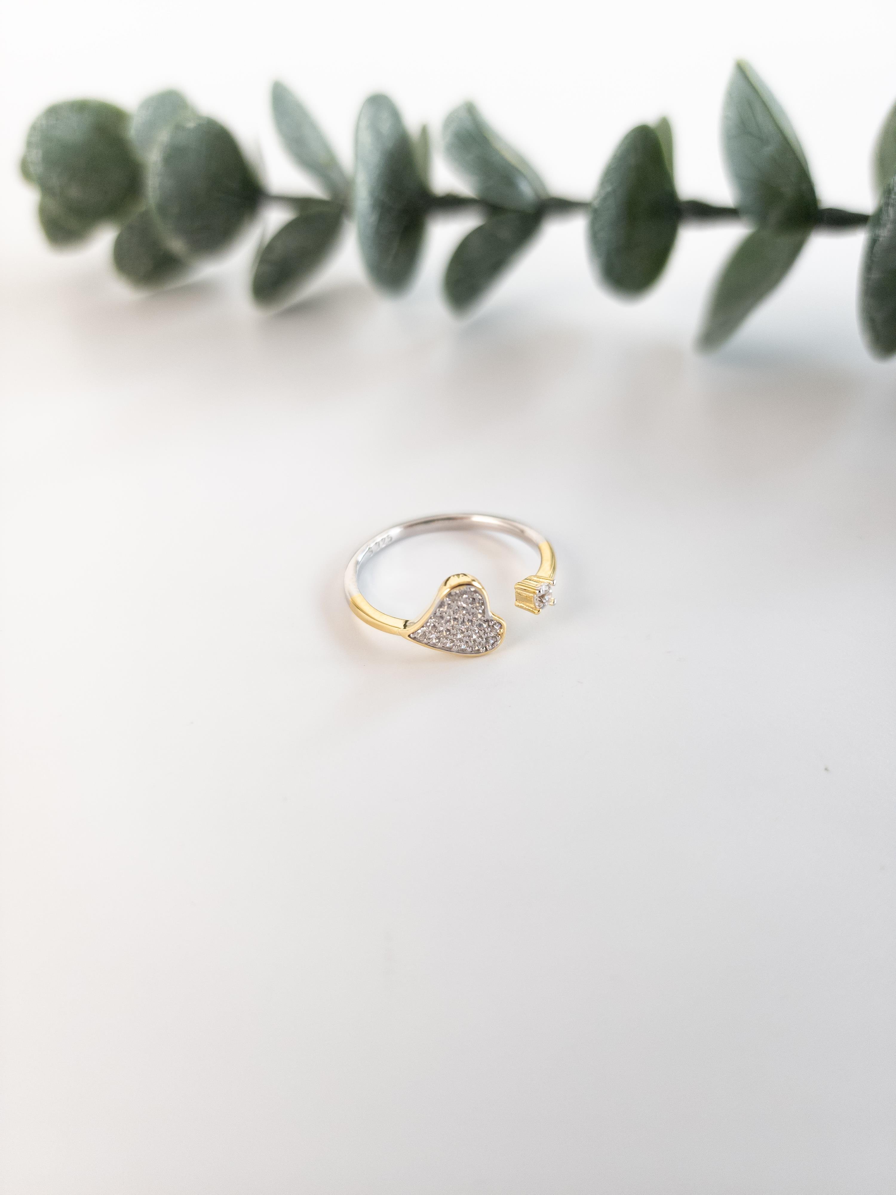 İtalyan Kalp Yüzük