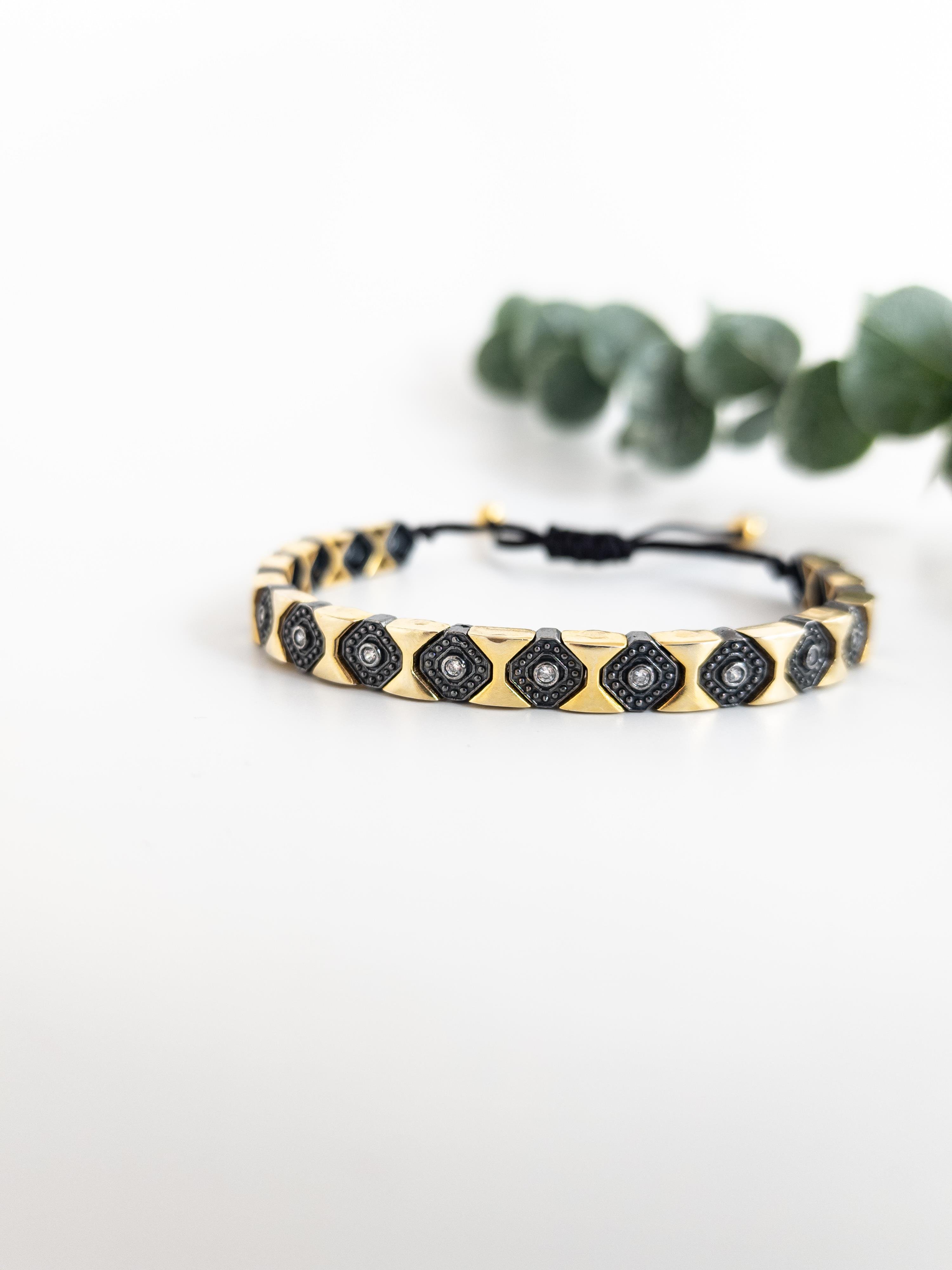 İtalyan Tasarım İp Bileklik