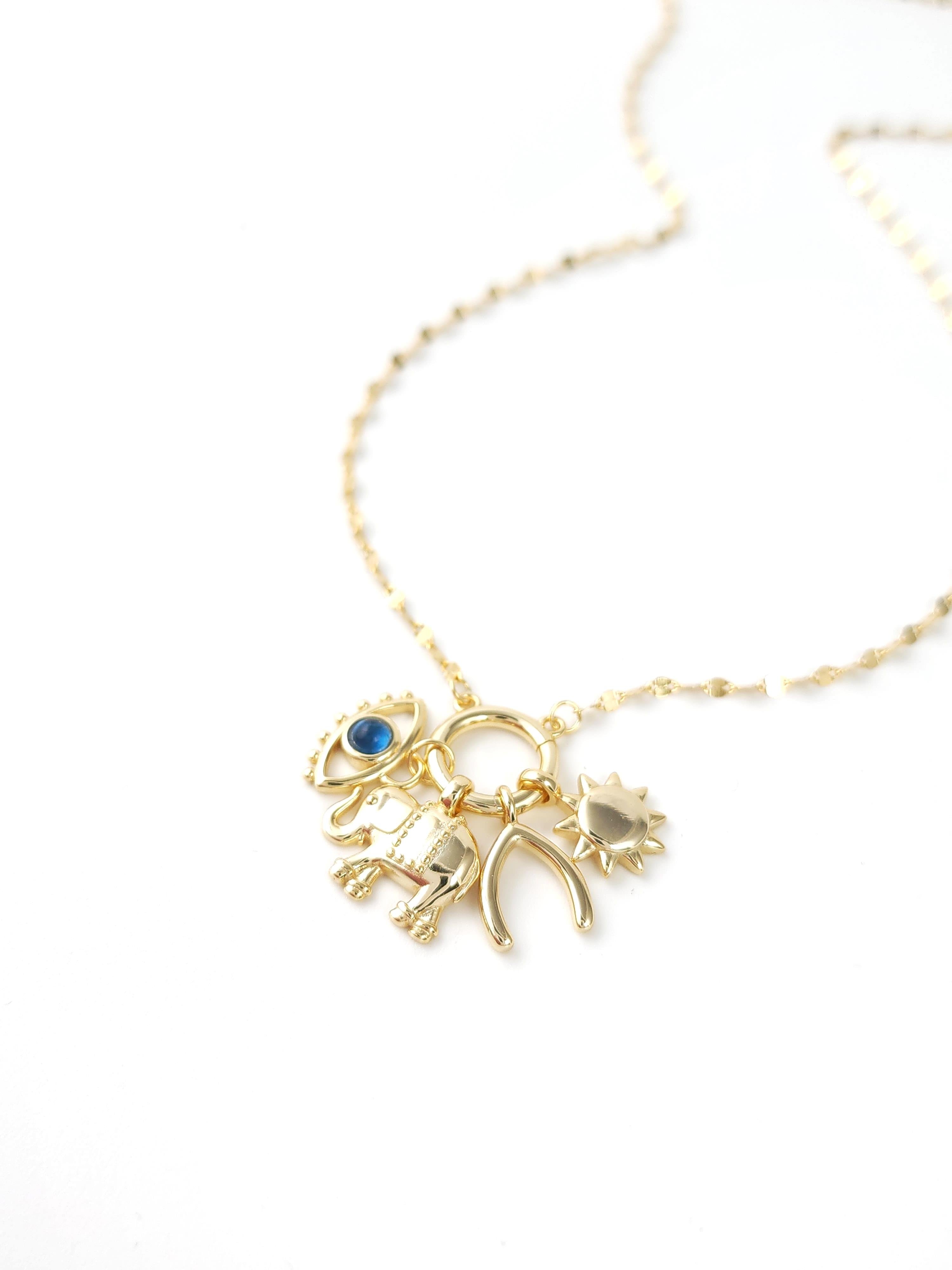 İtalyan Tasarım Şans Kolye