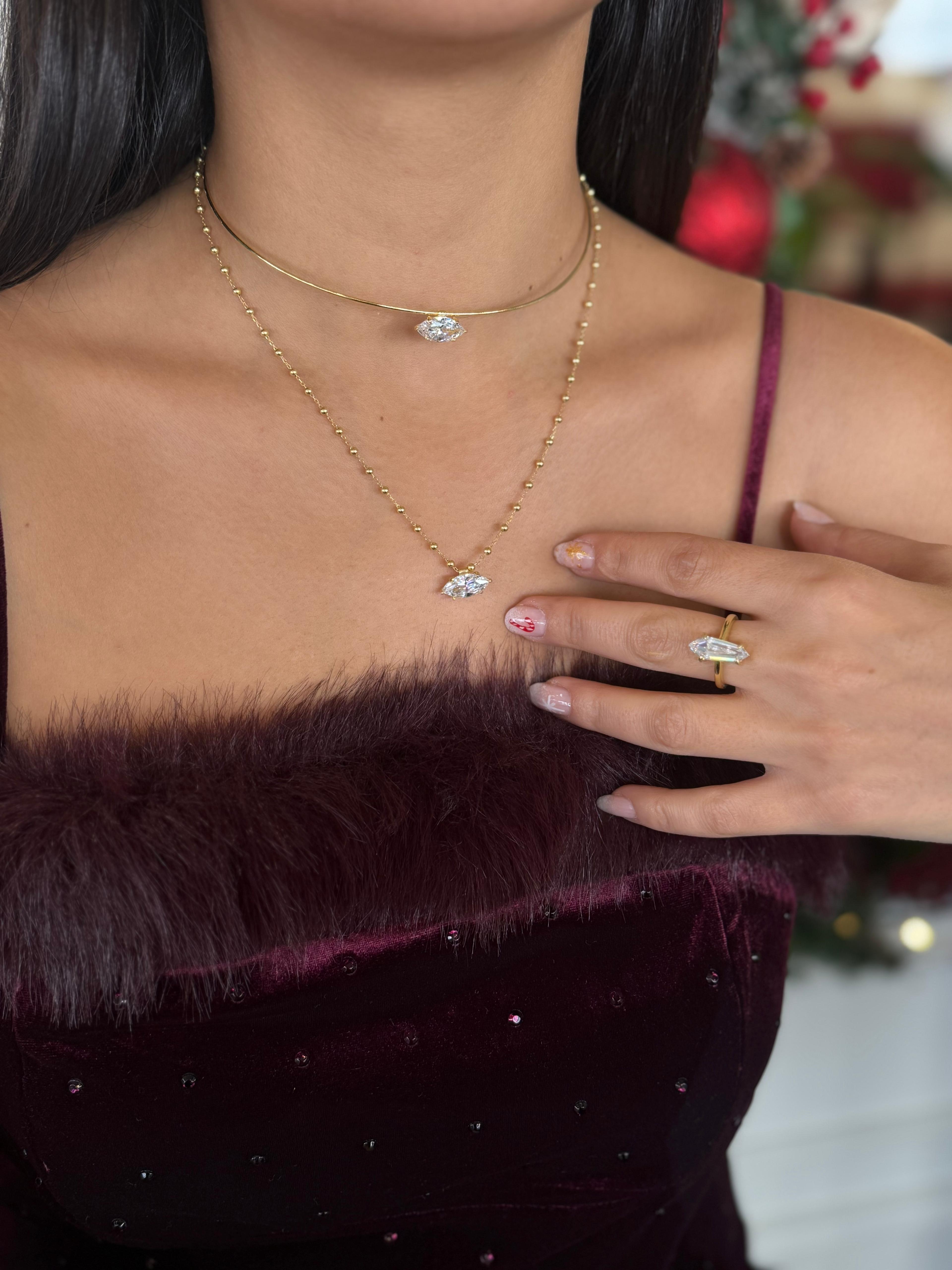 İtalyan Top Zincir Zirkon Kolye