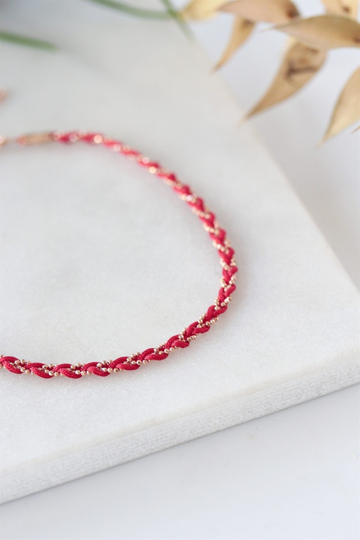 İtalyan Zincir Örgü Halhal