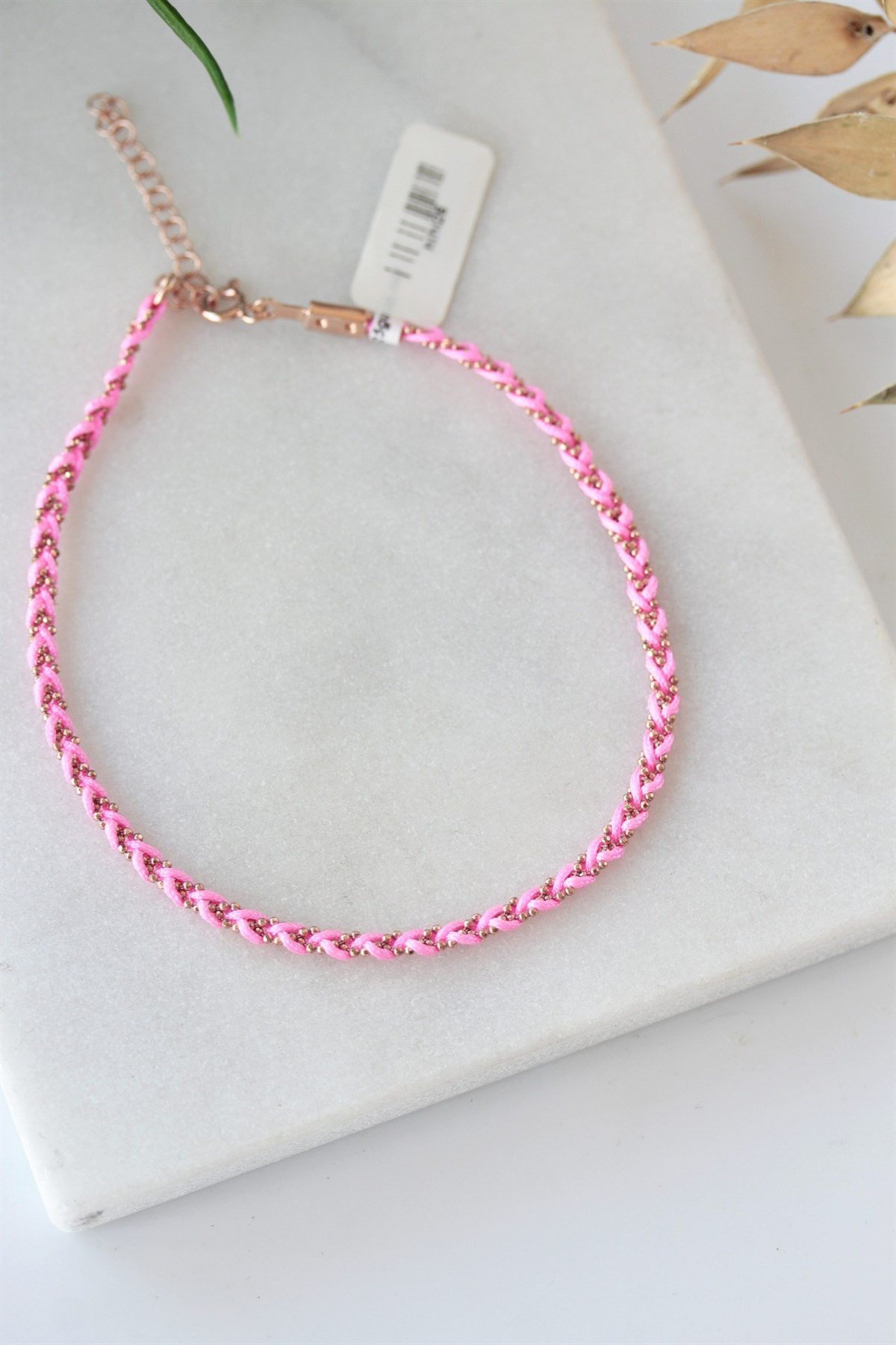 İtalyan Zincir Örgü Halhal