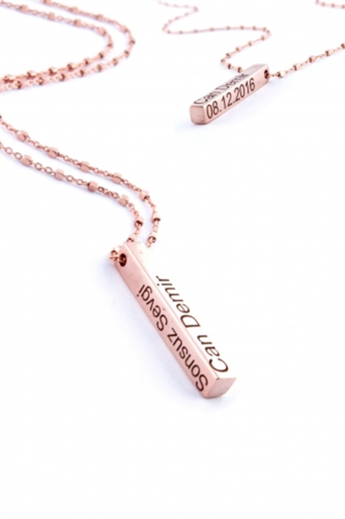 İtalyan Zincir Sonsuz Sevgi Kolye