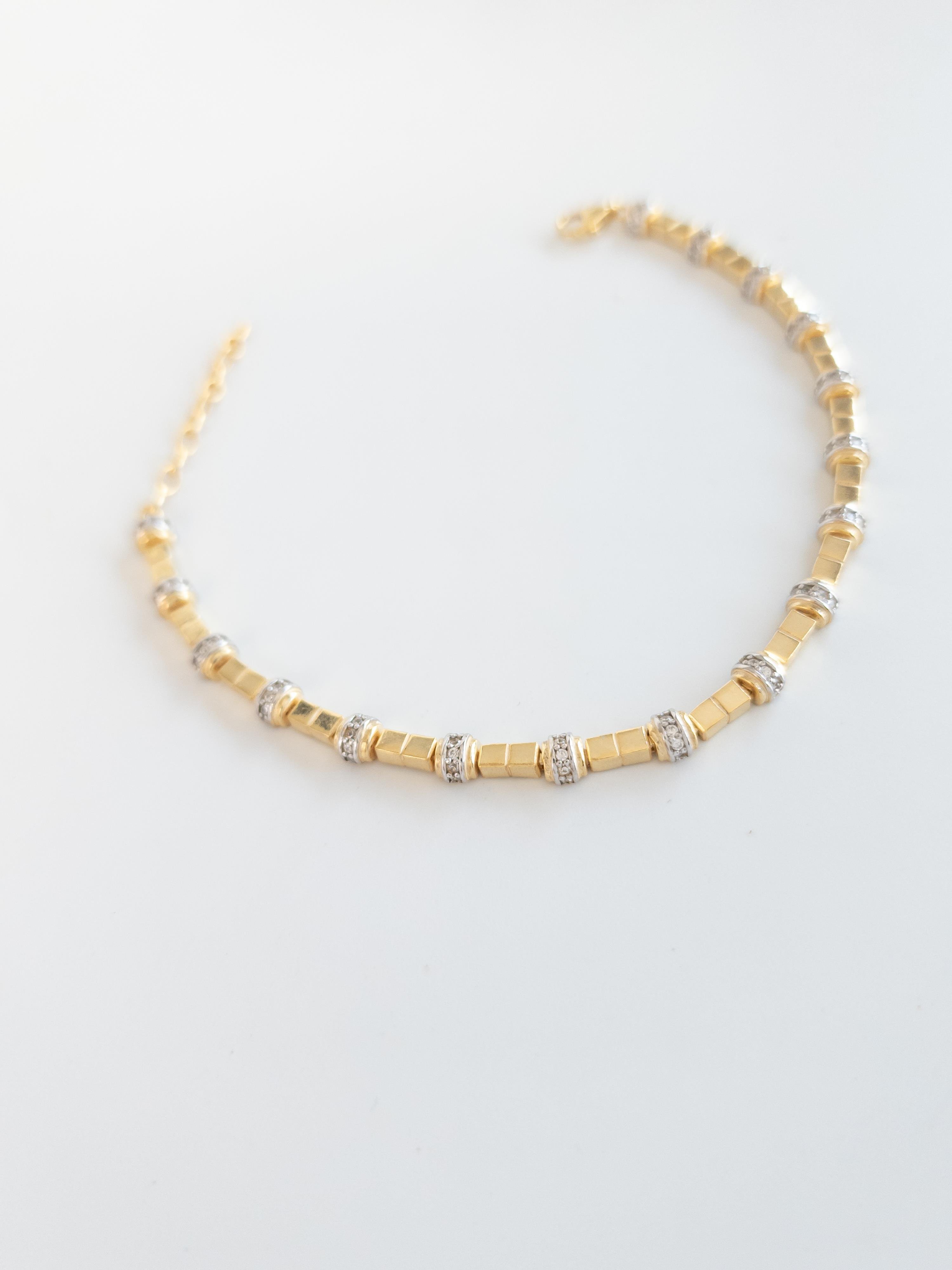 İtalyan Zirkon Bileklik