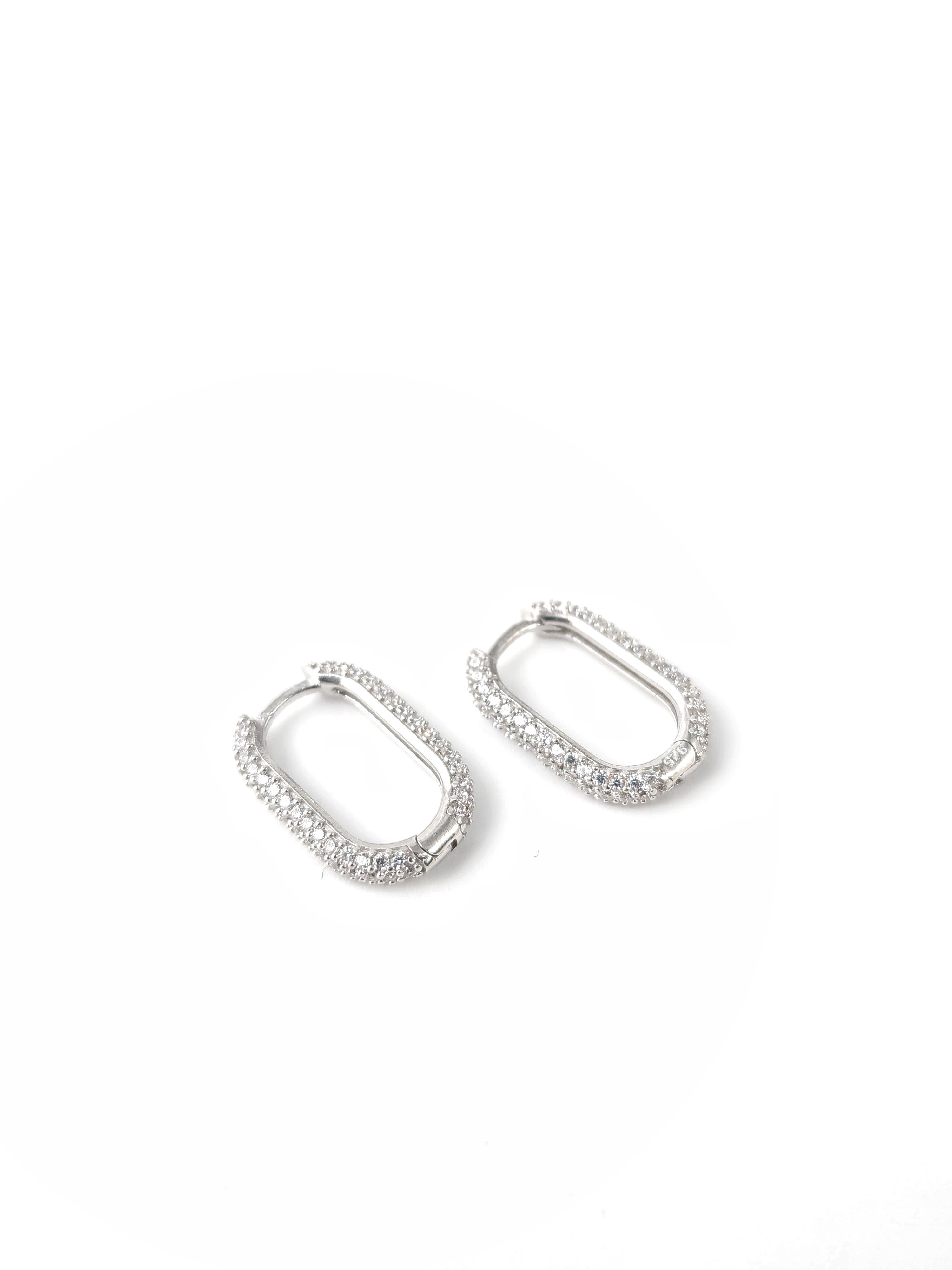 İtalyan Zirkon Halka Küpe