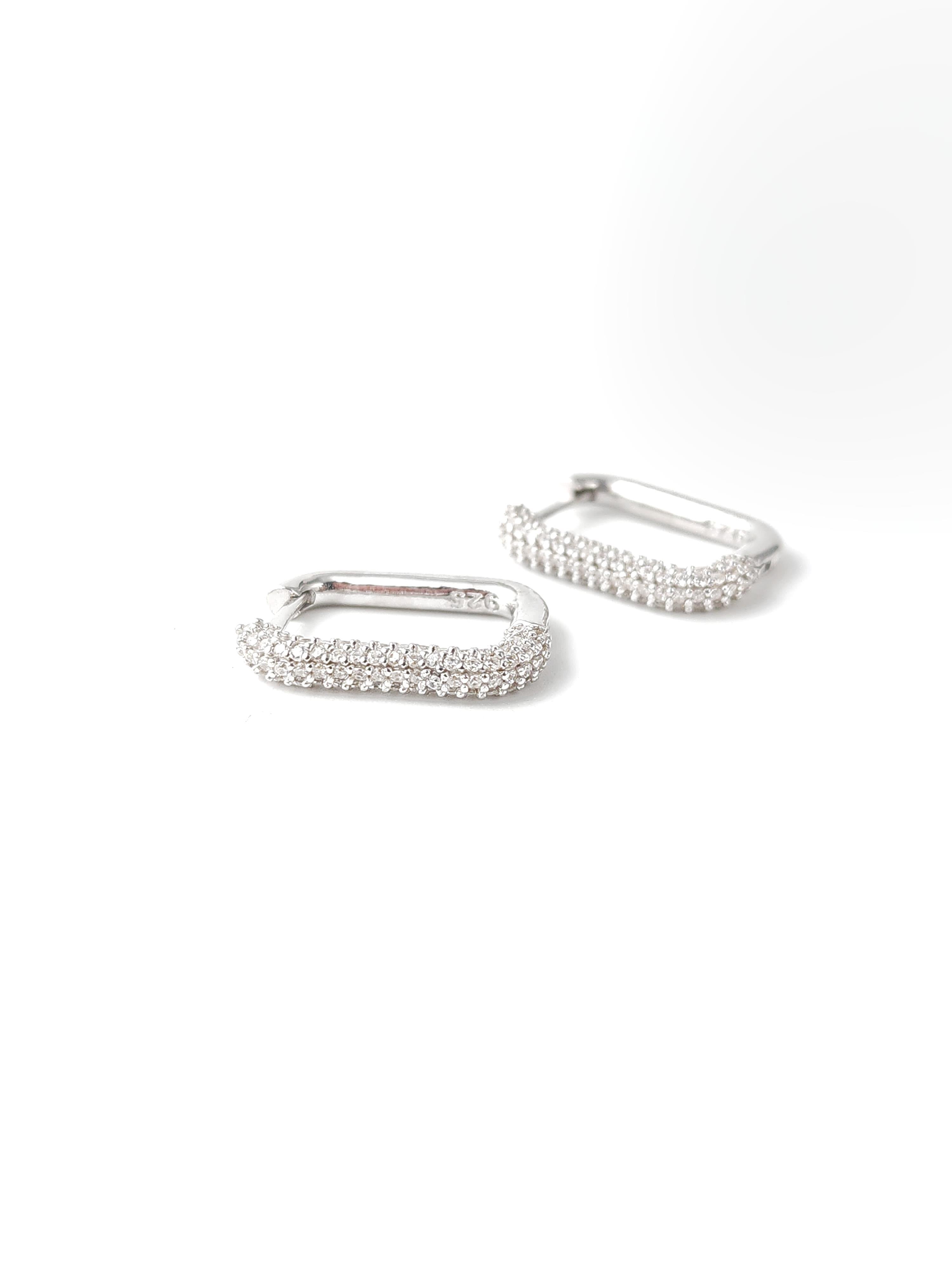 İtalyan Zirkon Halka Küpe