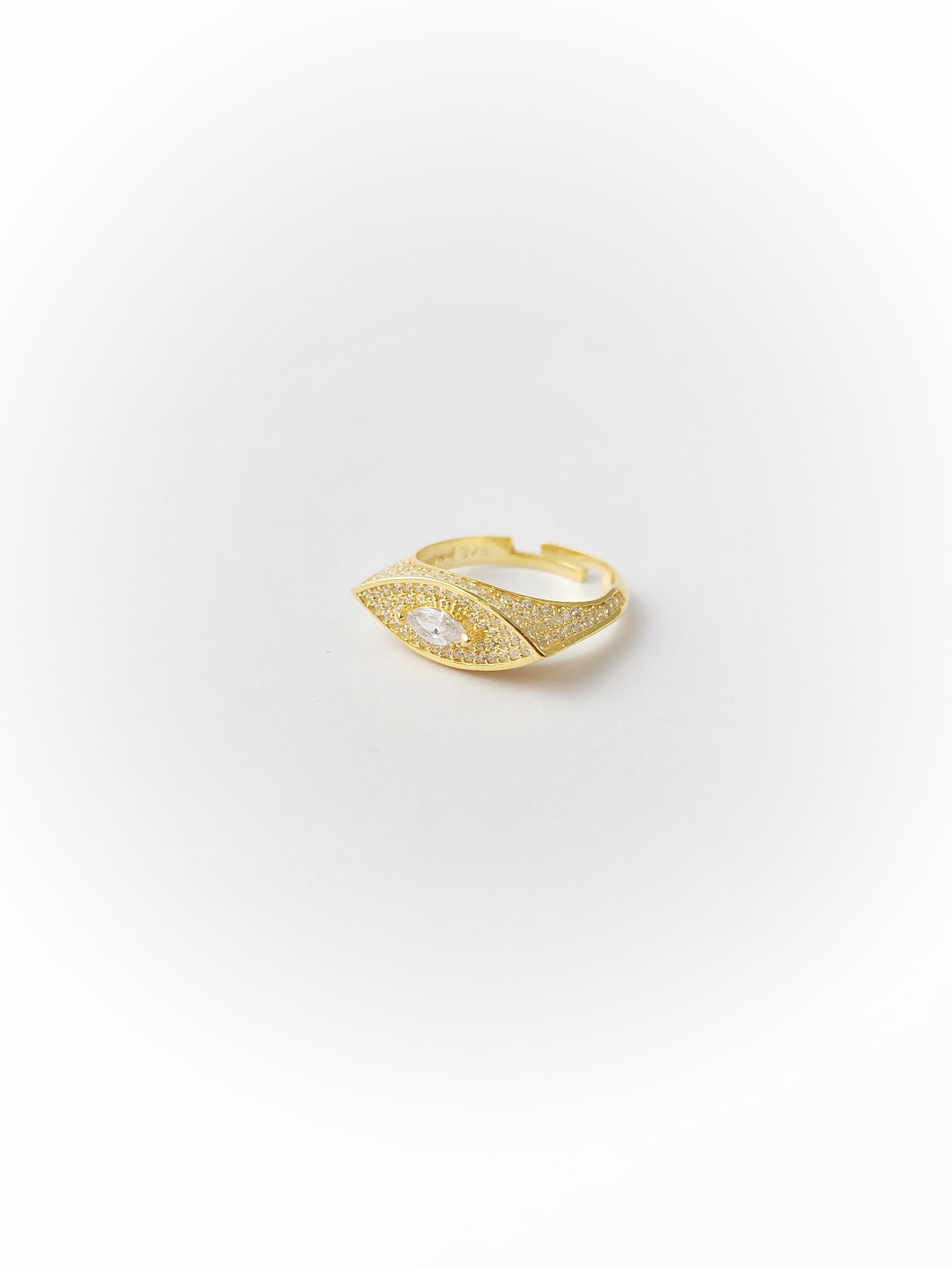 İtalyan Zirkon Tasarım Yüzük