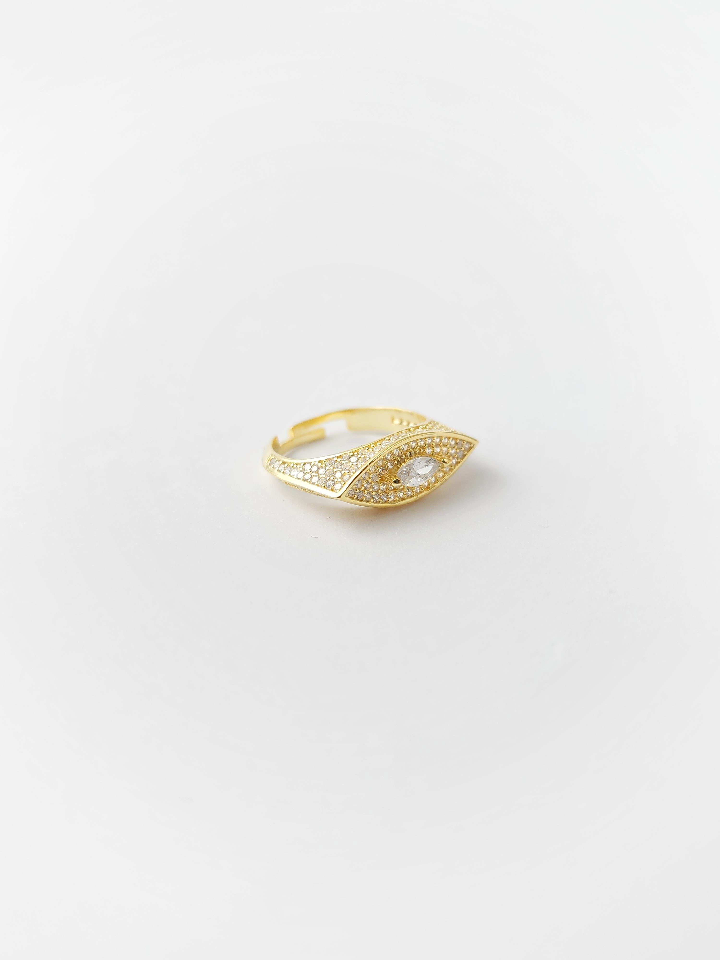 İtalyan Zirkon Tasarım Yüzük