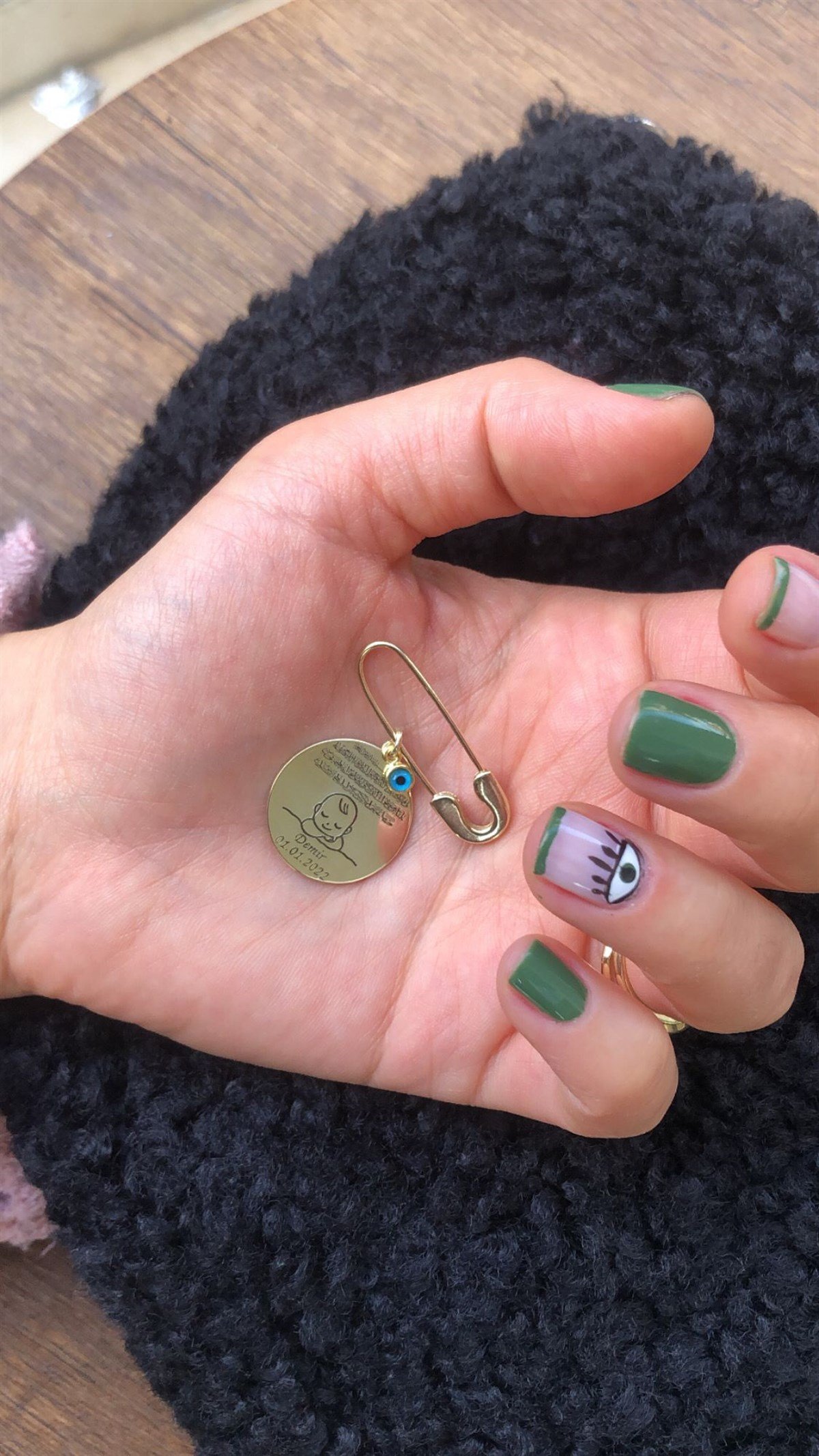 Nazar Dua İğne ( Nazar Gözlü )