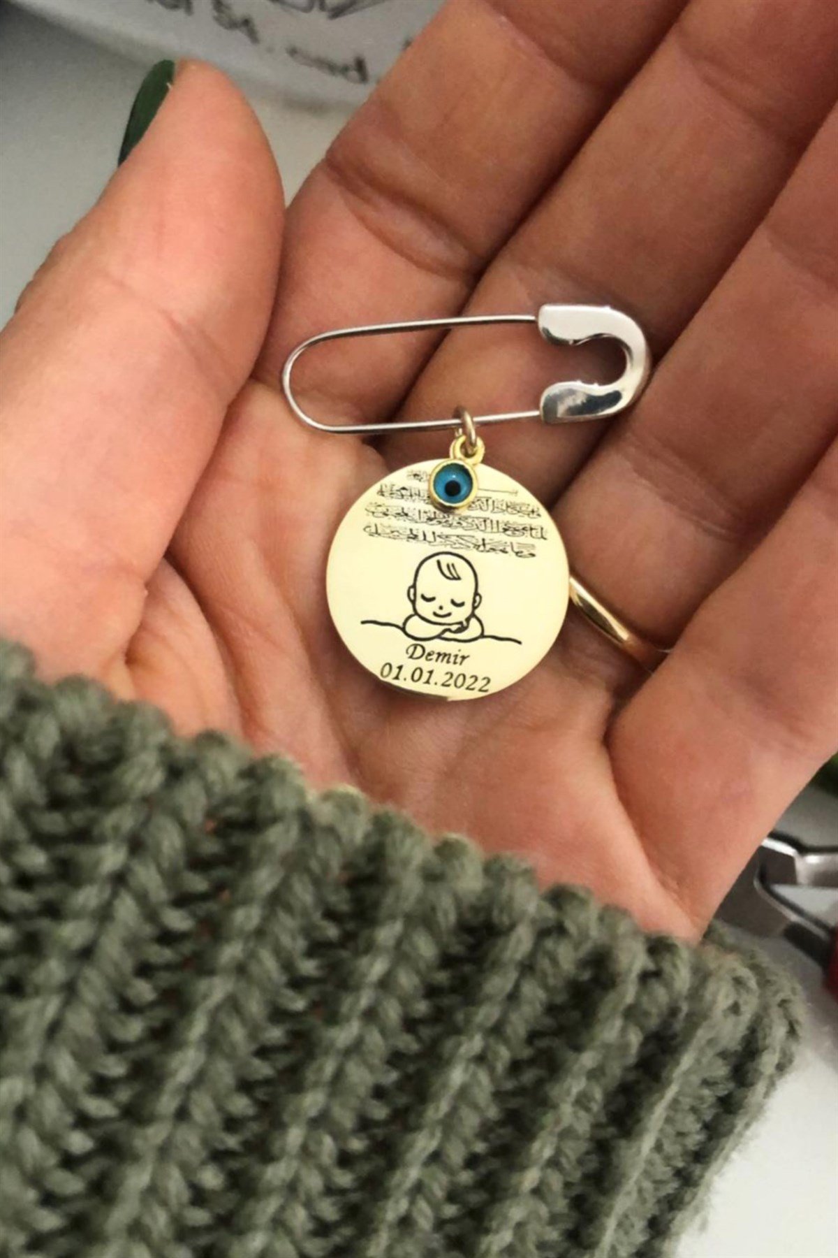 Nazar Dua İğne ( Nazar Gözlü )