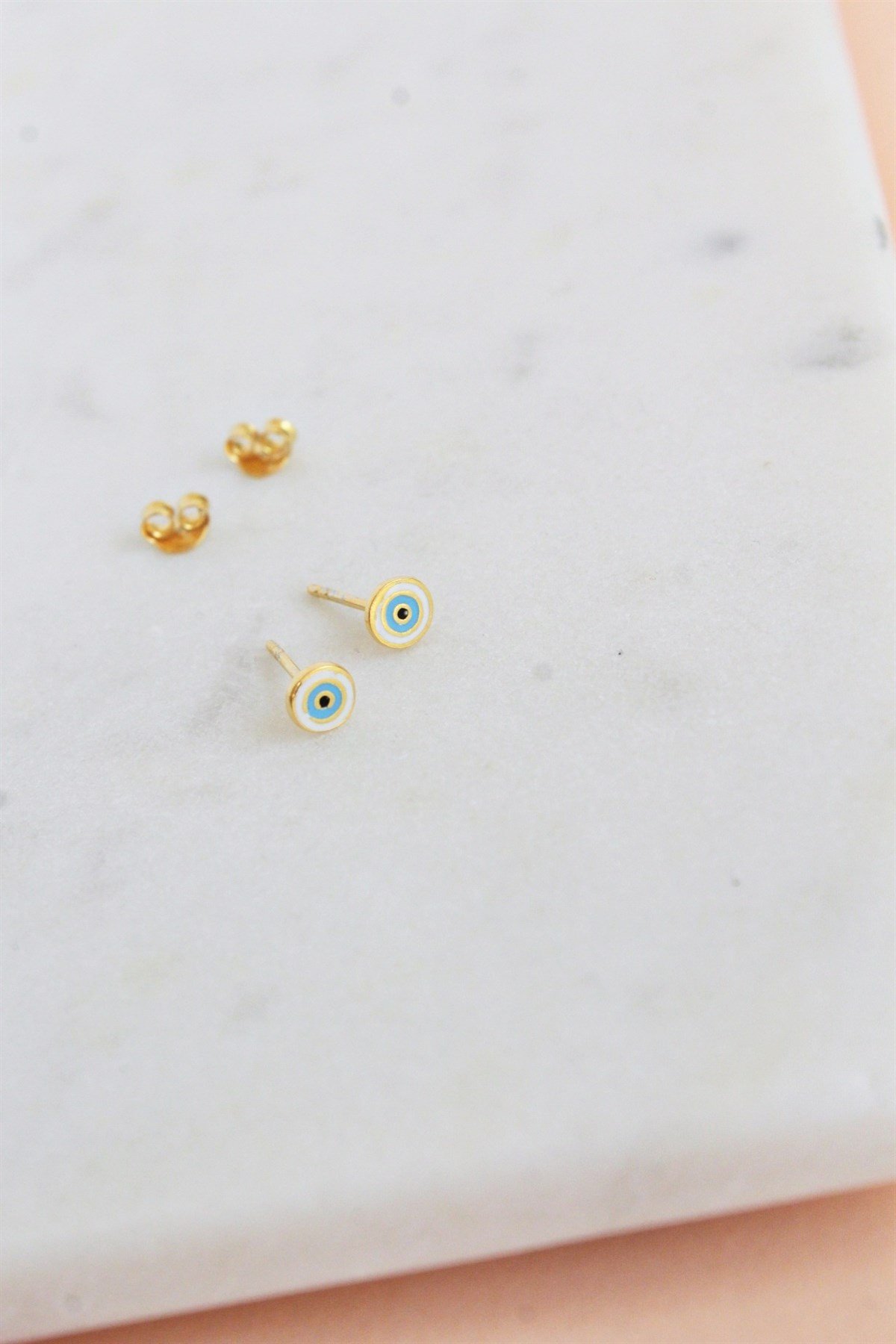 Nazar Göz Çivi Küpe