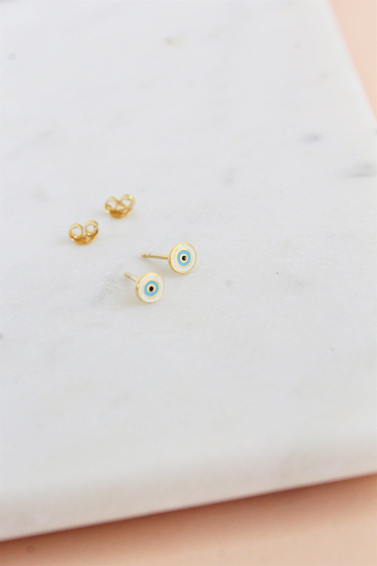 Nazar Göz Çivi Küpe