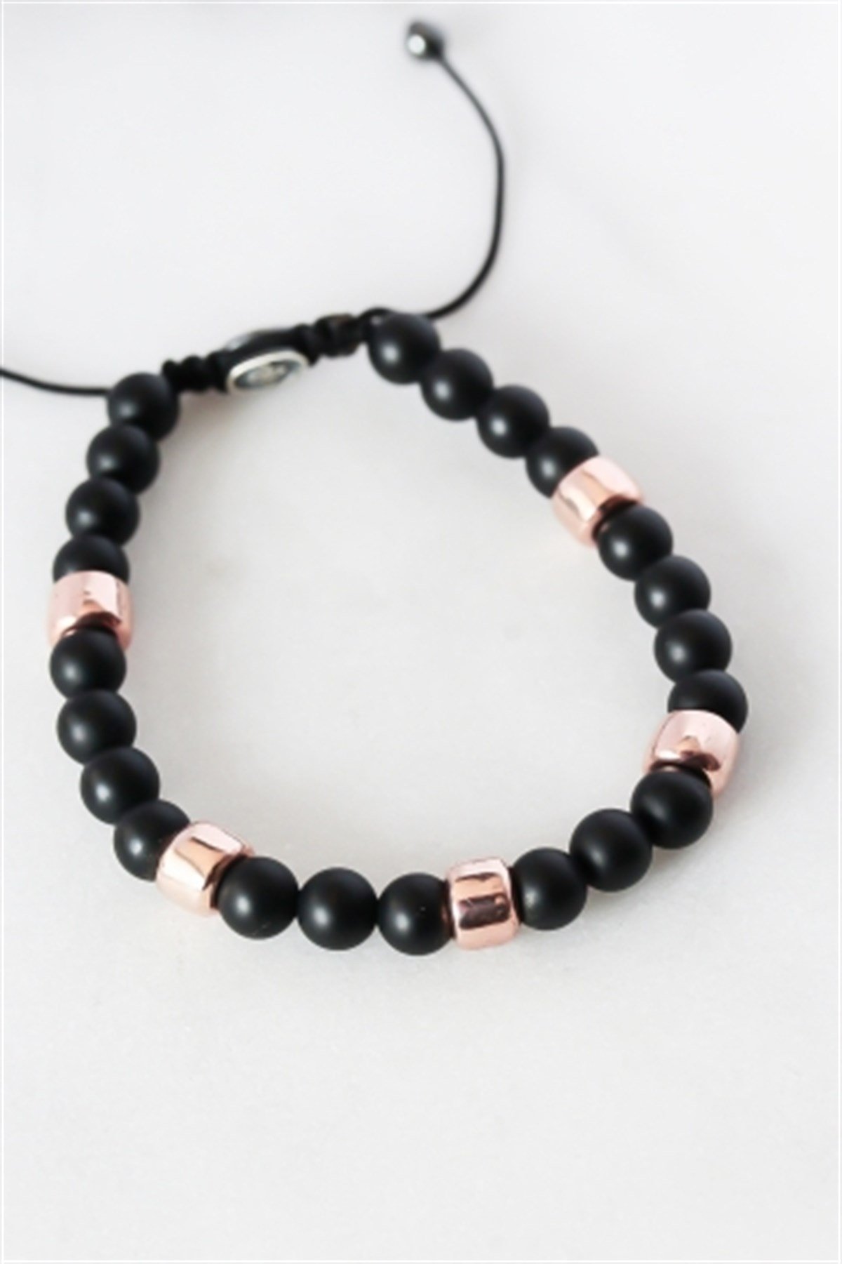 Onix Gümüş Bileklik