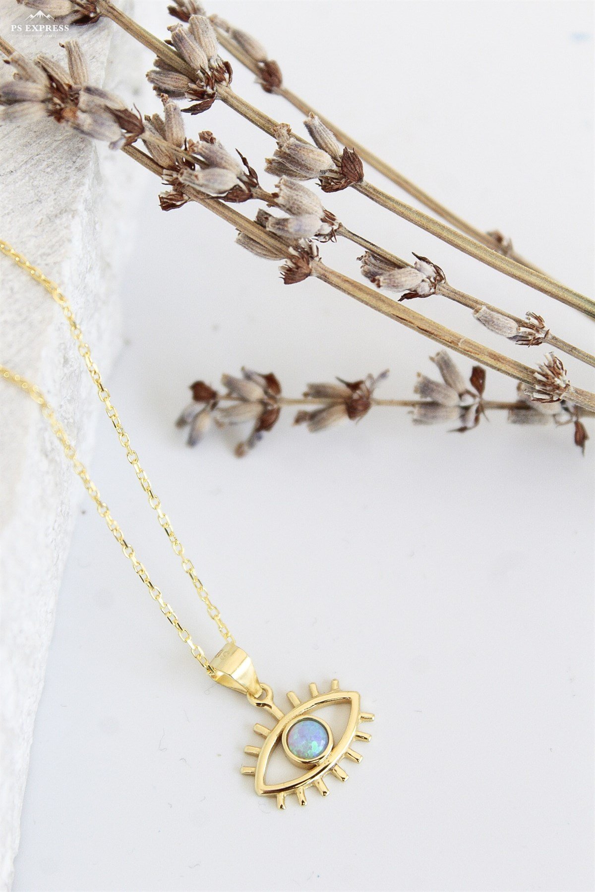 Opal Göz Kolye