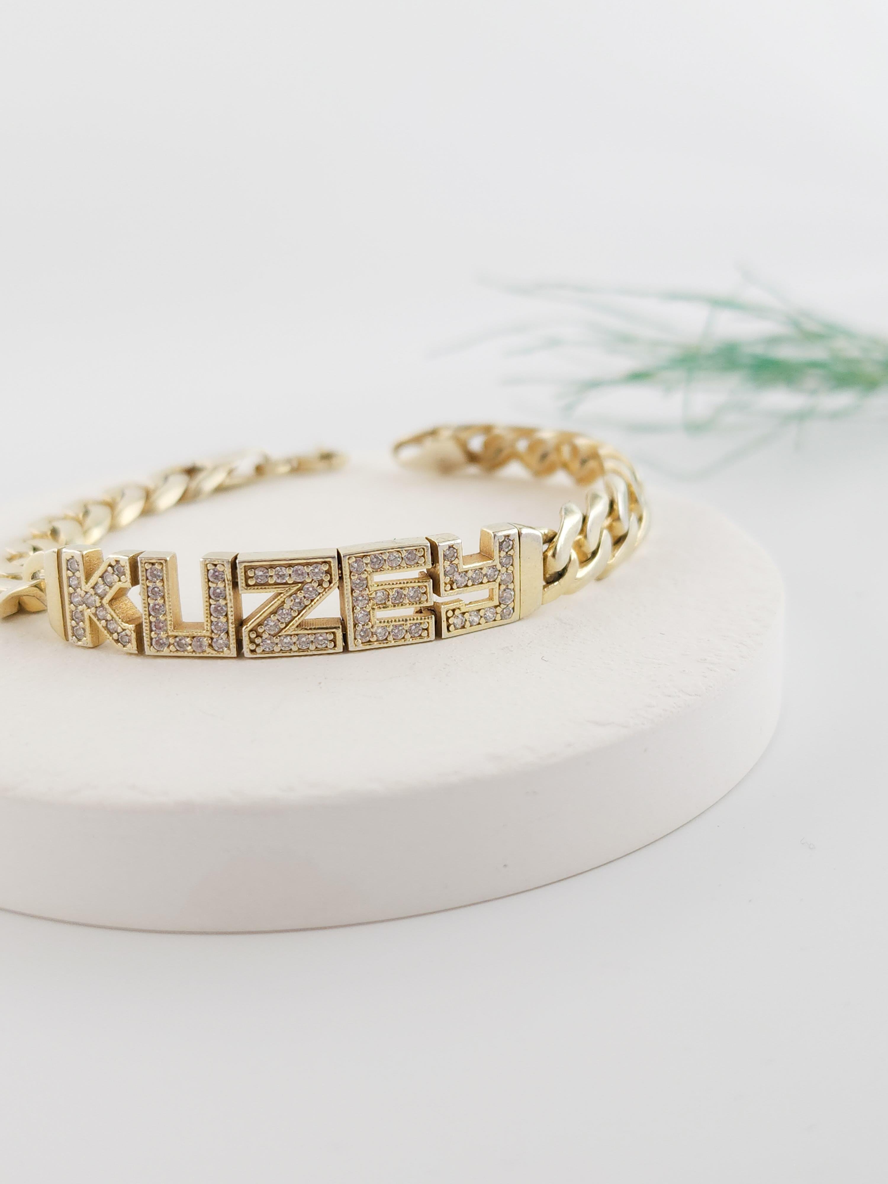 Oynar Harf İsim Bileklik ( 3 - 5 Harf )