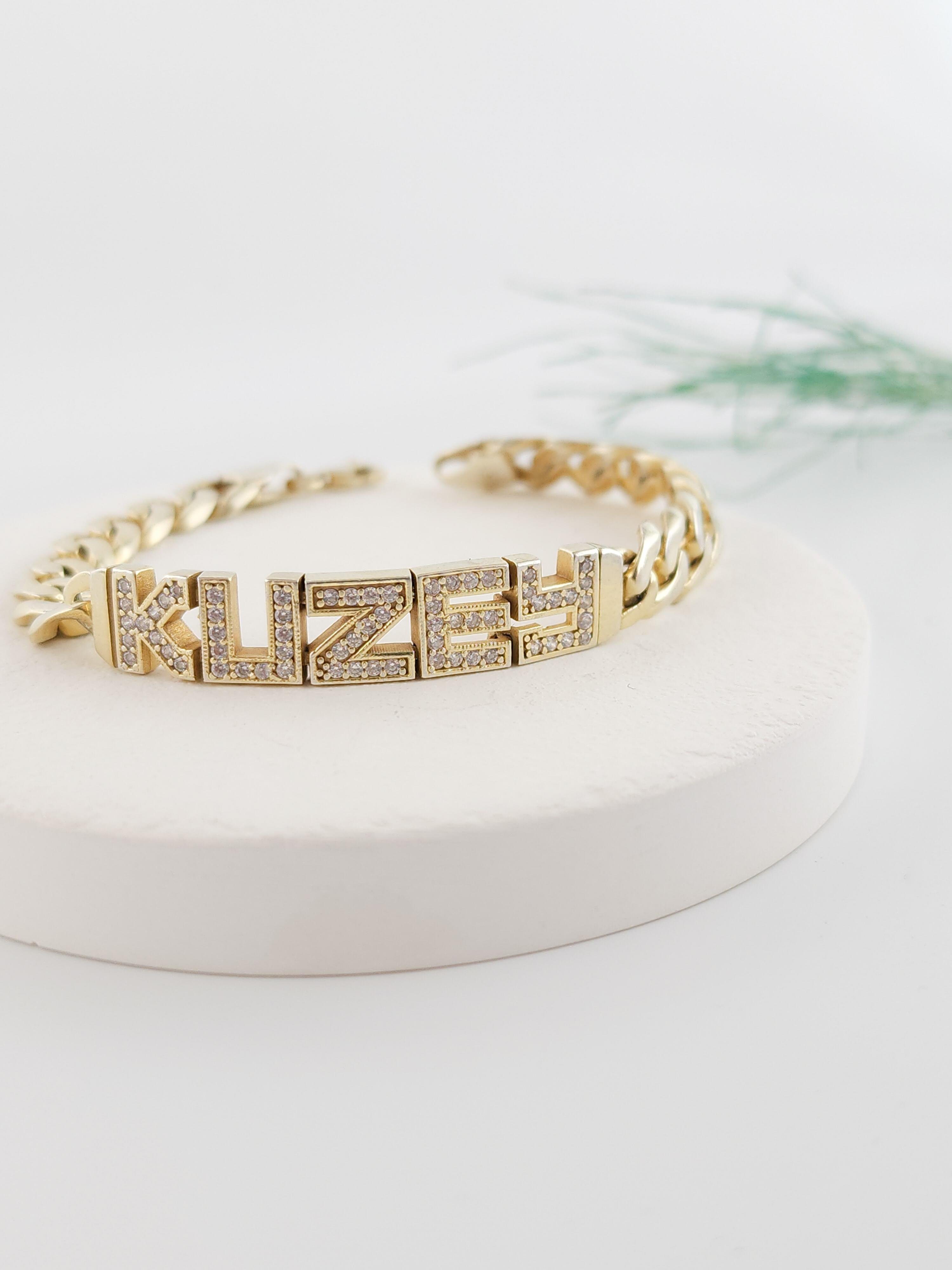 Oynar Harf İsim Bileklik ( 3 - 5 Harf )