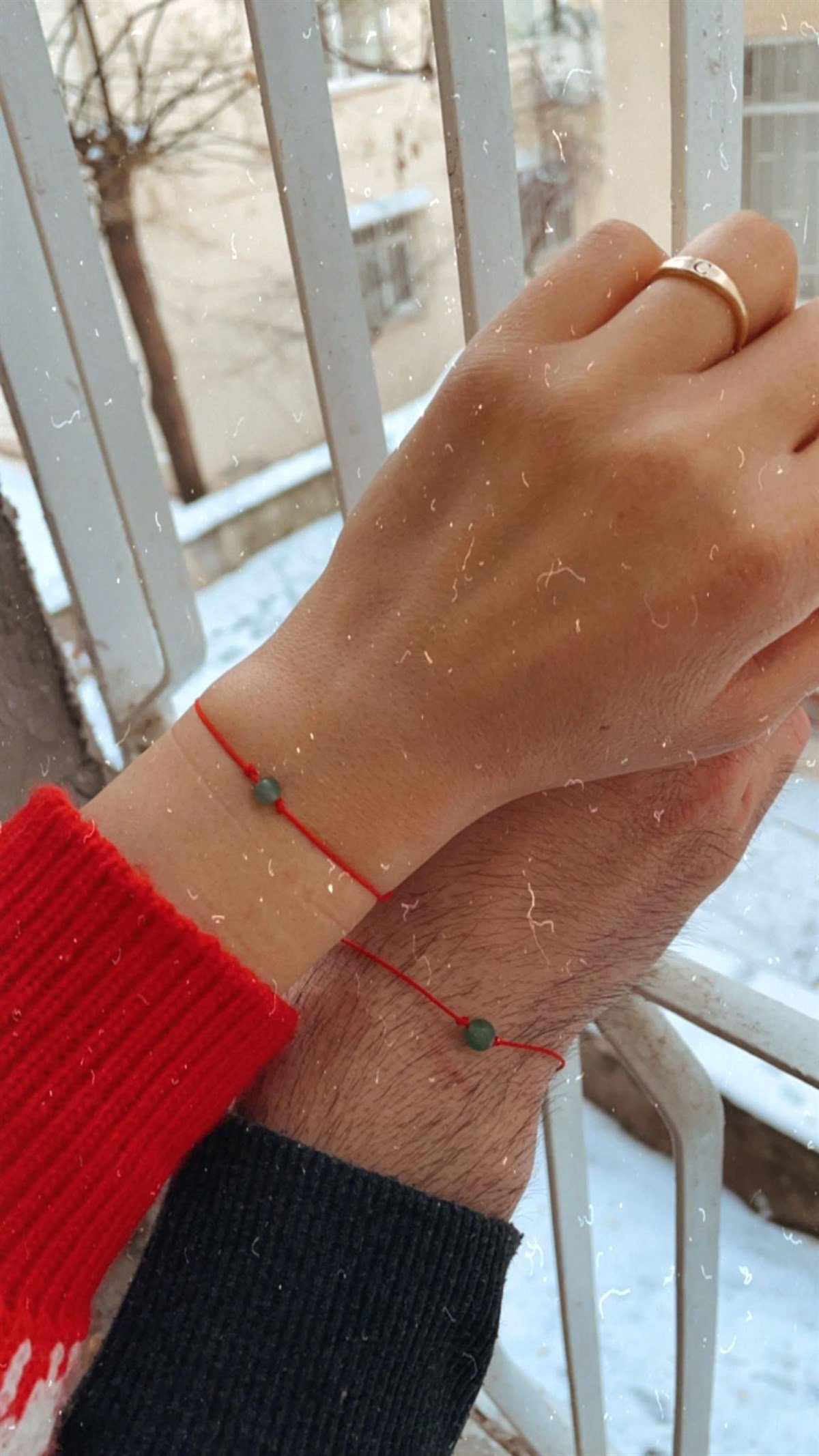 Ruh Eşi Doğal Taş Bileklik ( Çift )