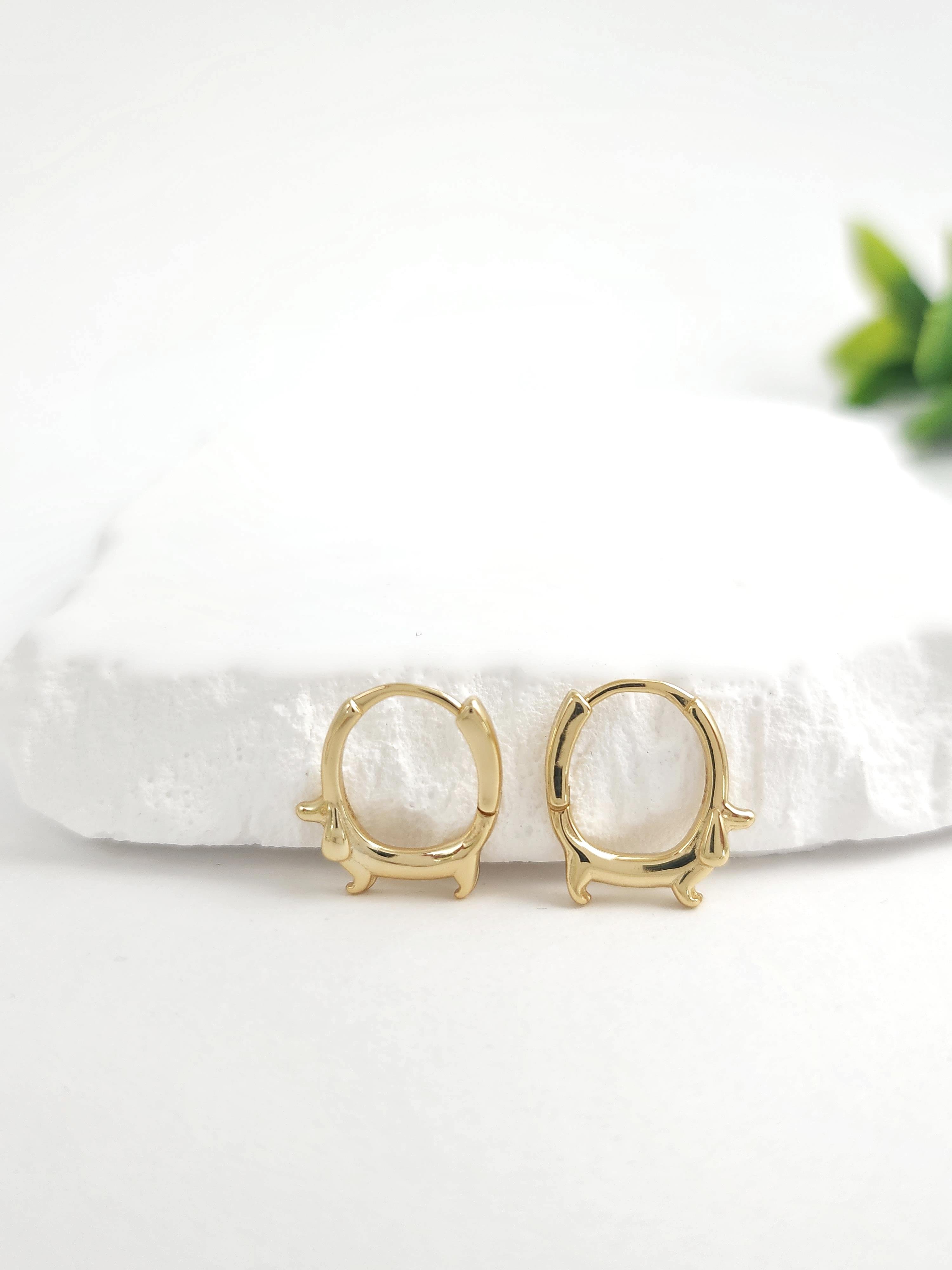 Sosis Dog Halka Küpe