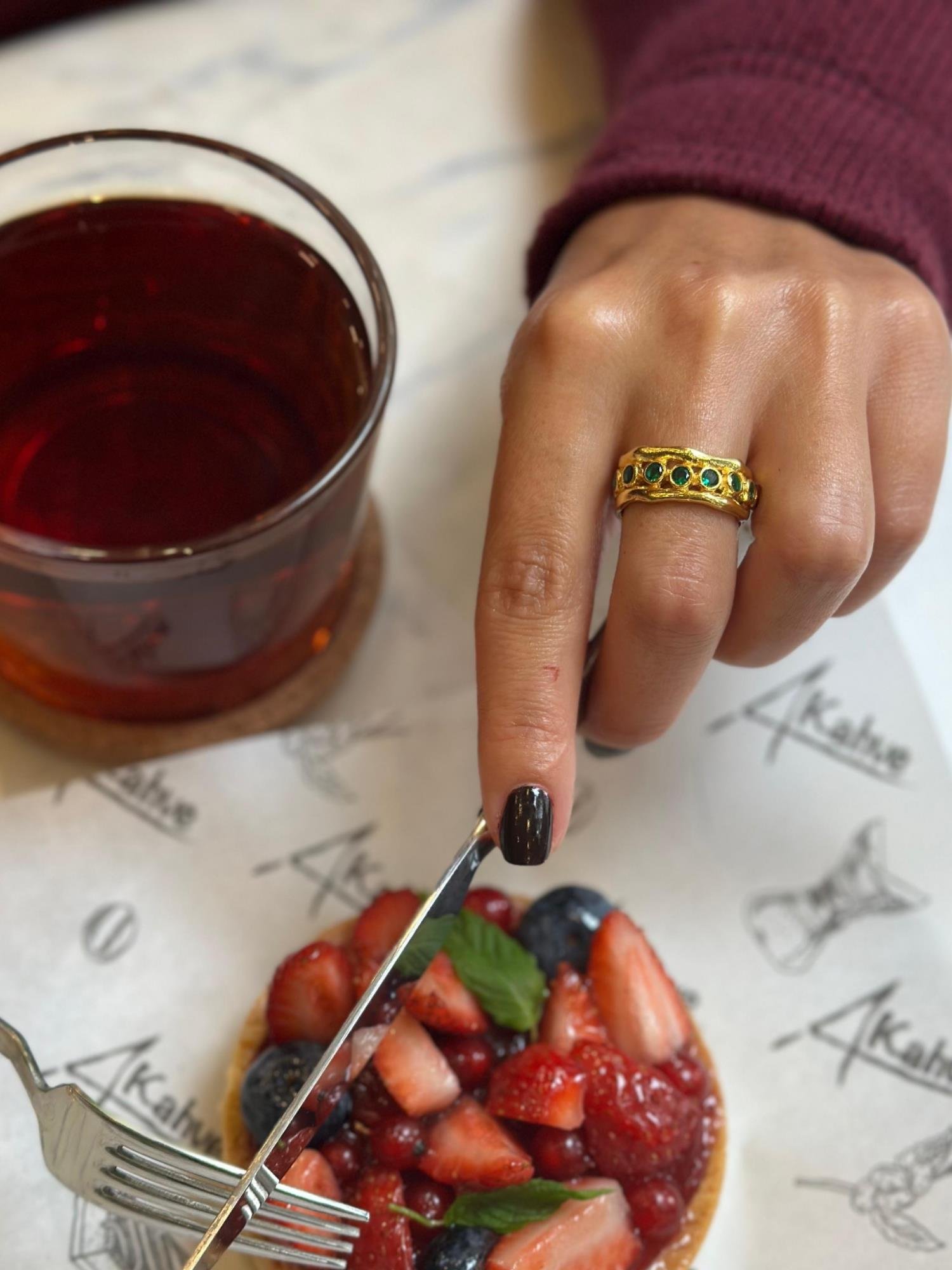 Tamtur Doğaltaş Tasarım Yüzük