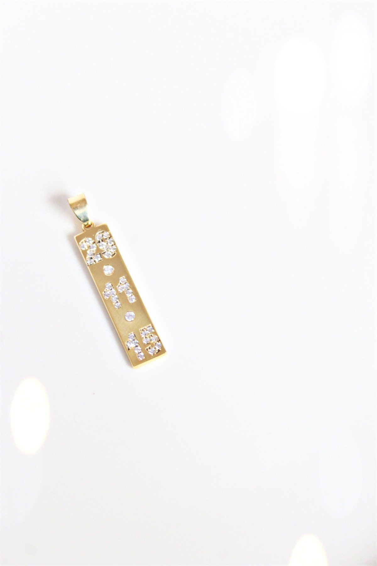 Tarih Kolye Tek Uç ( 925 Özel Ürün )