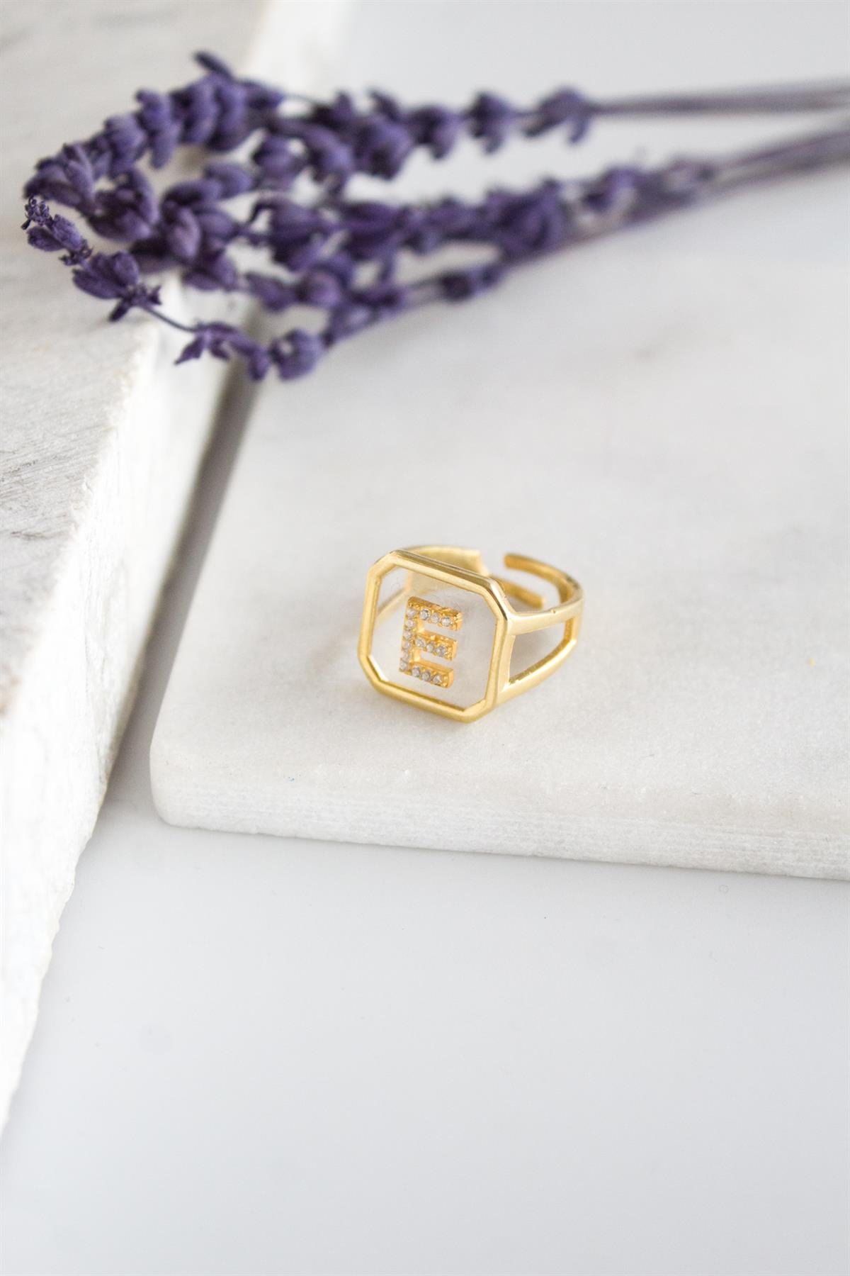 Tasarım Harf Yüzük