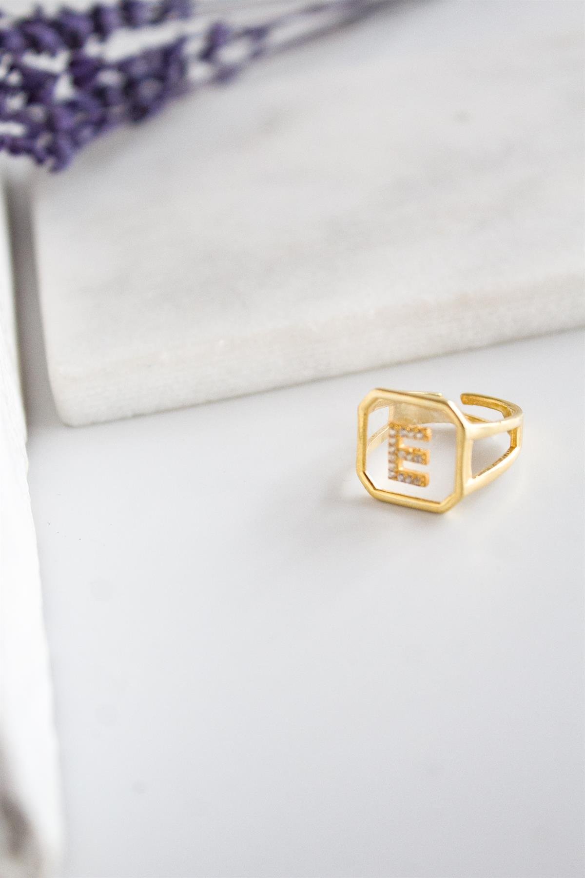 Tasarım Harf Yüzük