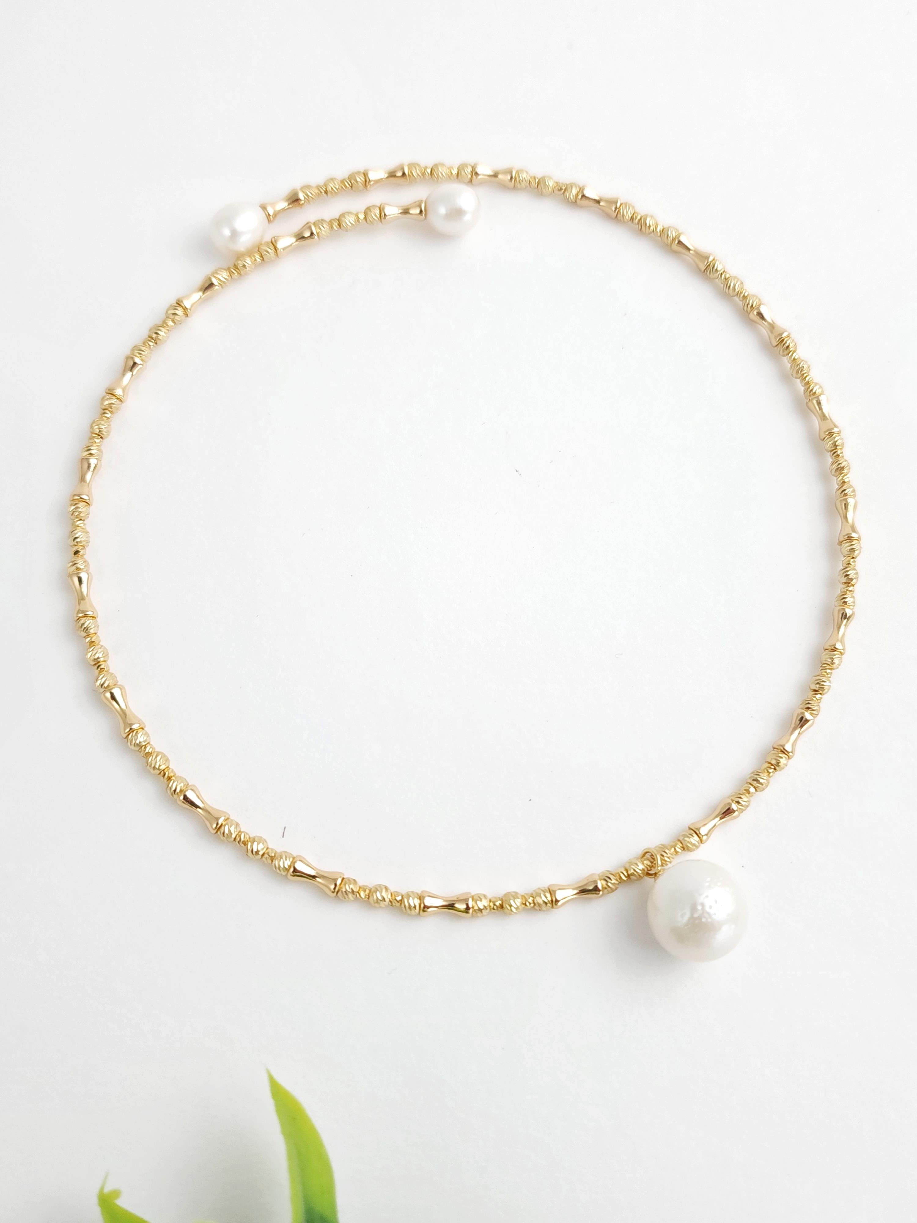 Tasarım İnci Choker Kolye