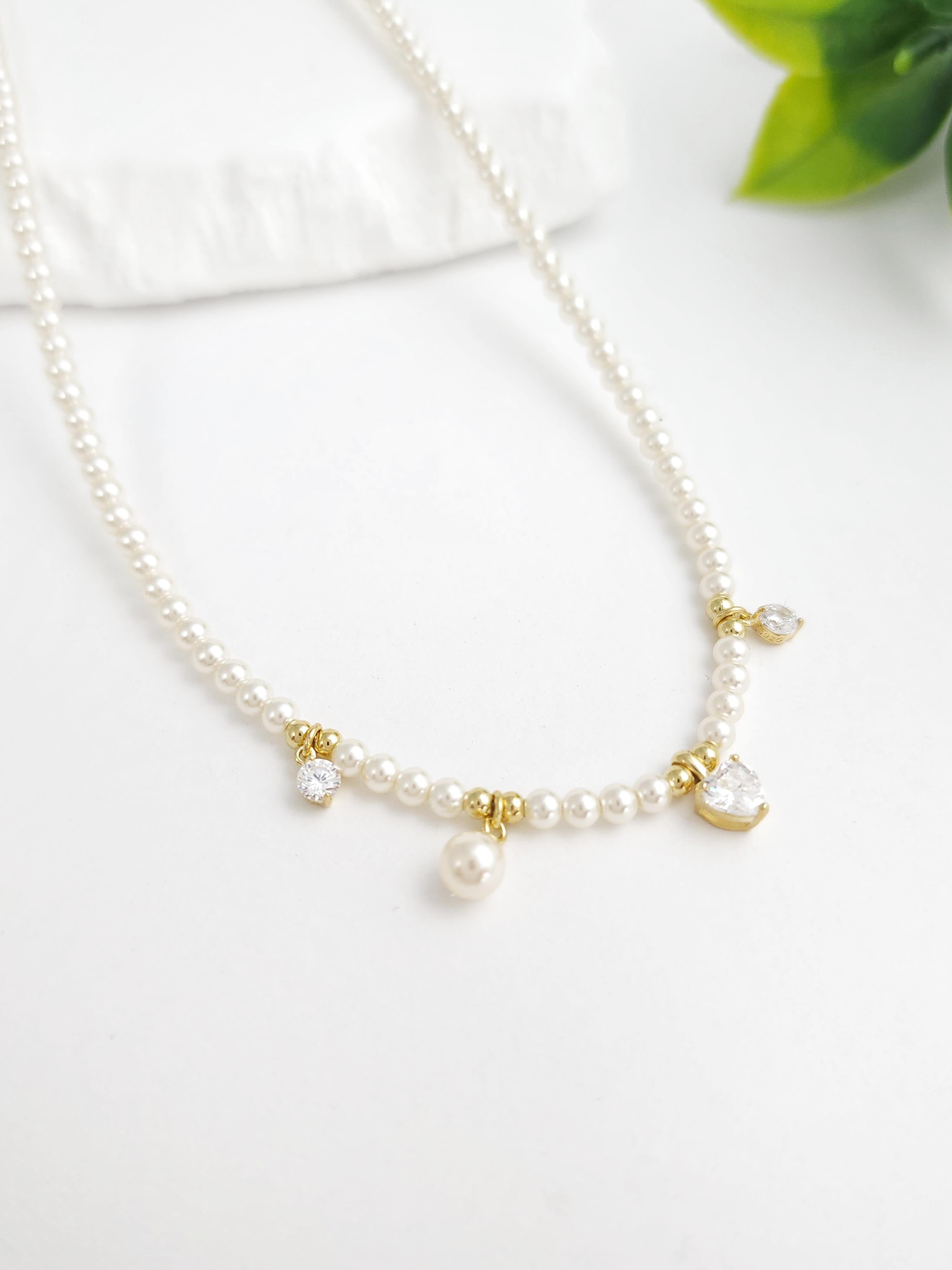 Tasarım İnci Kolye