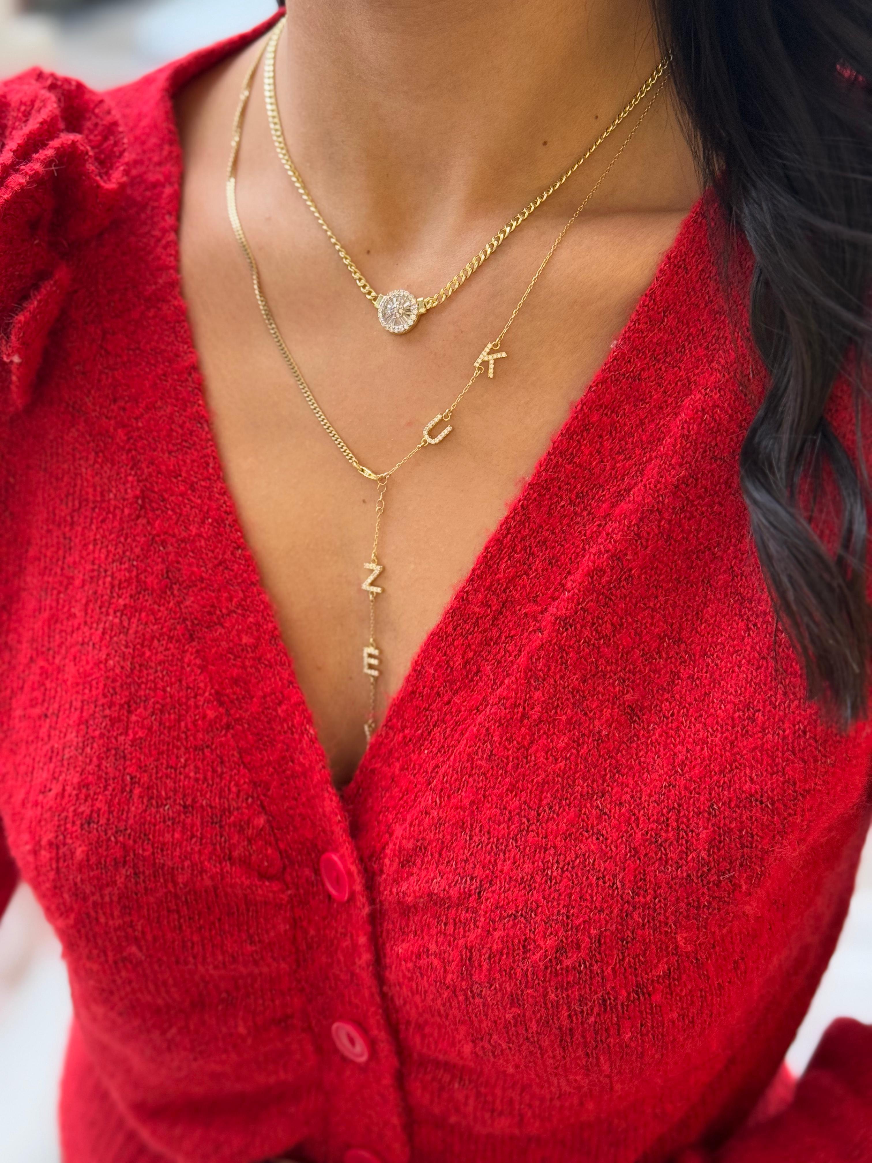 Tasarım İsim Kolye ( 6 - 9 Harf )