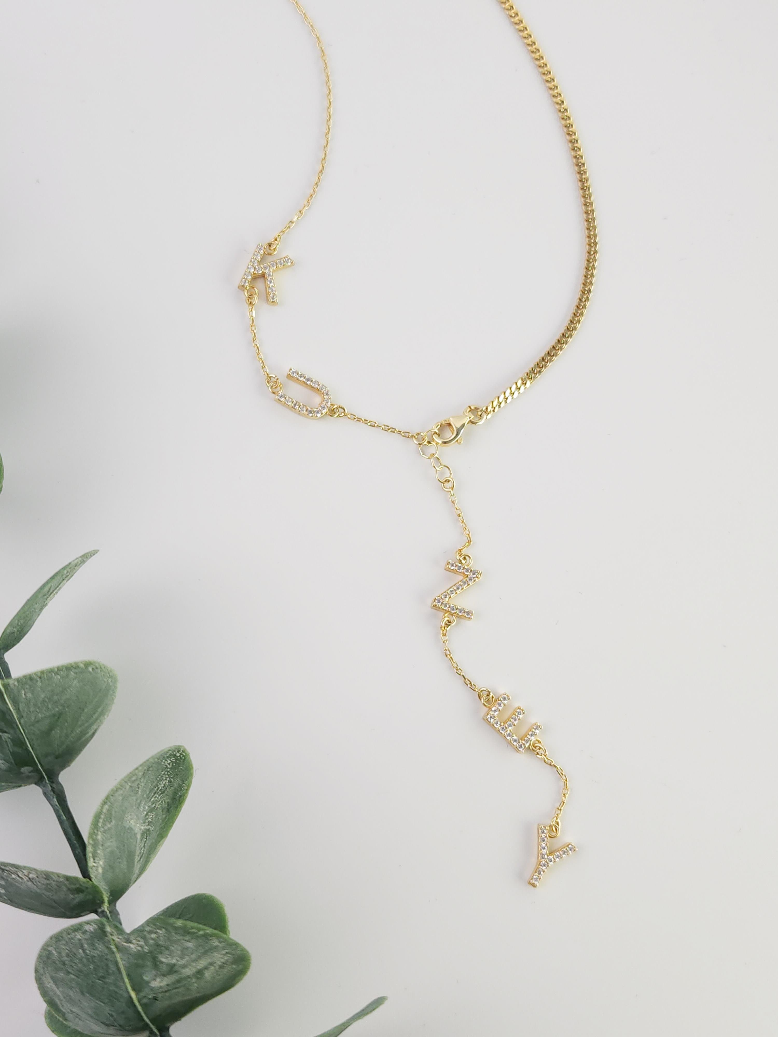 Tasarım İsim Kolye ( 6 - 9 Harf )