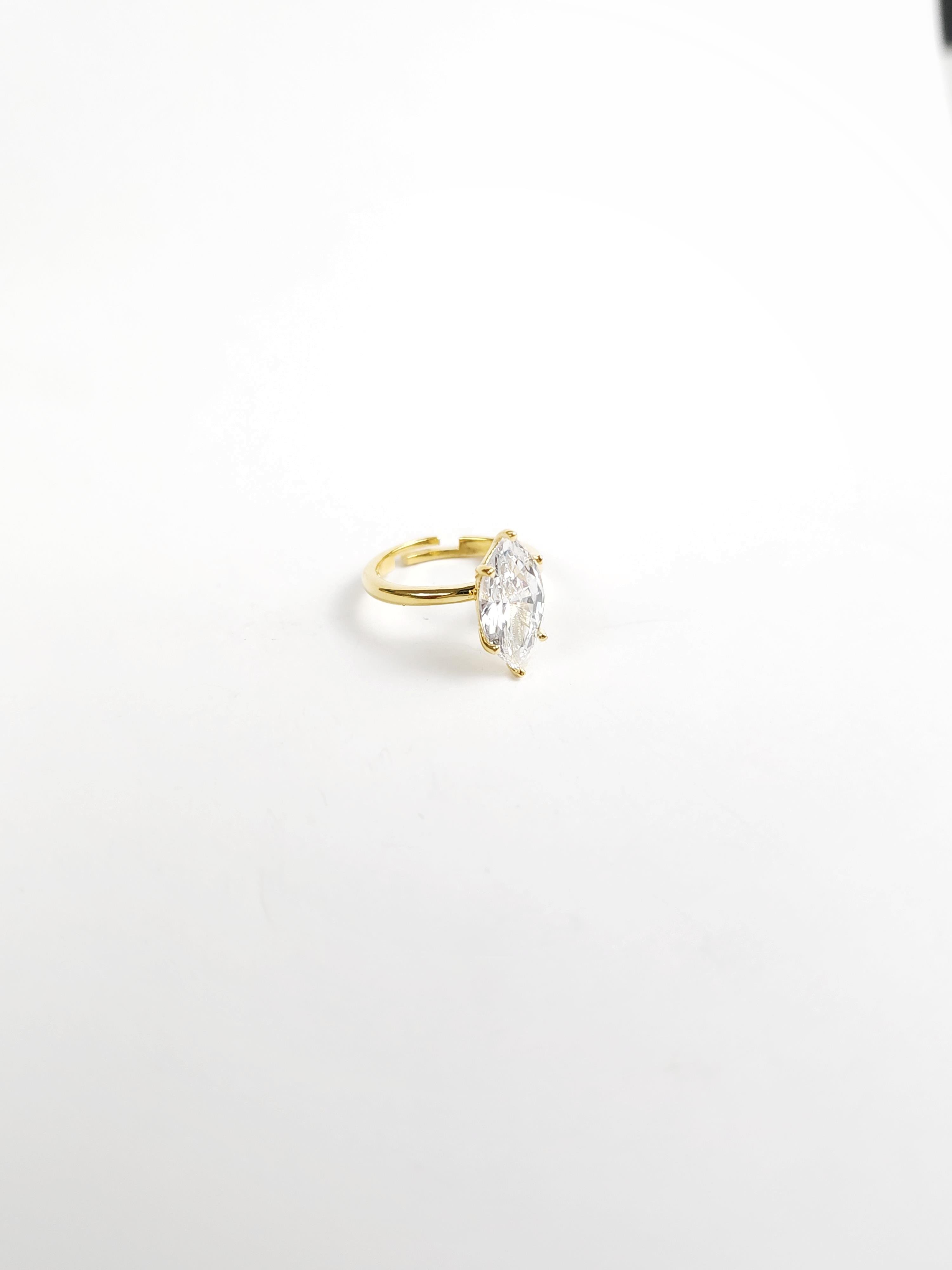 Tektaş Kristal Yüzük