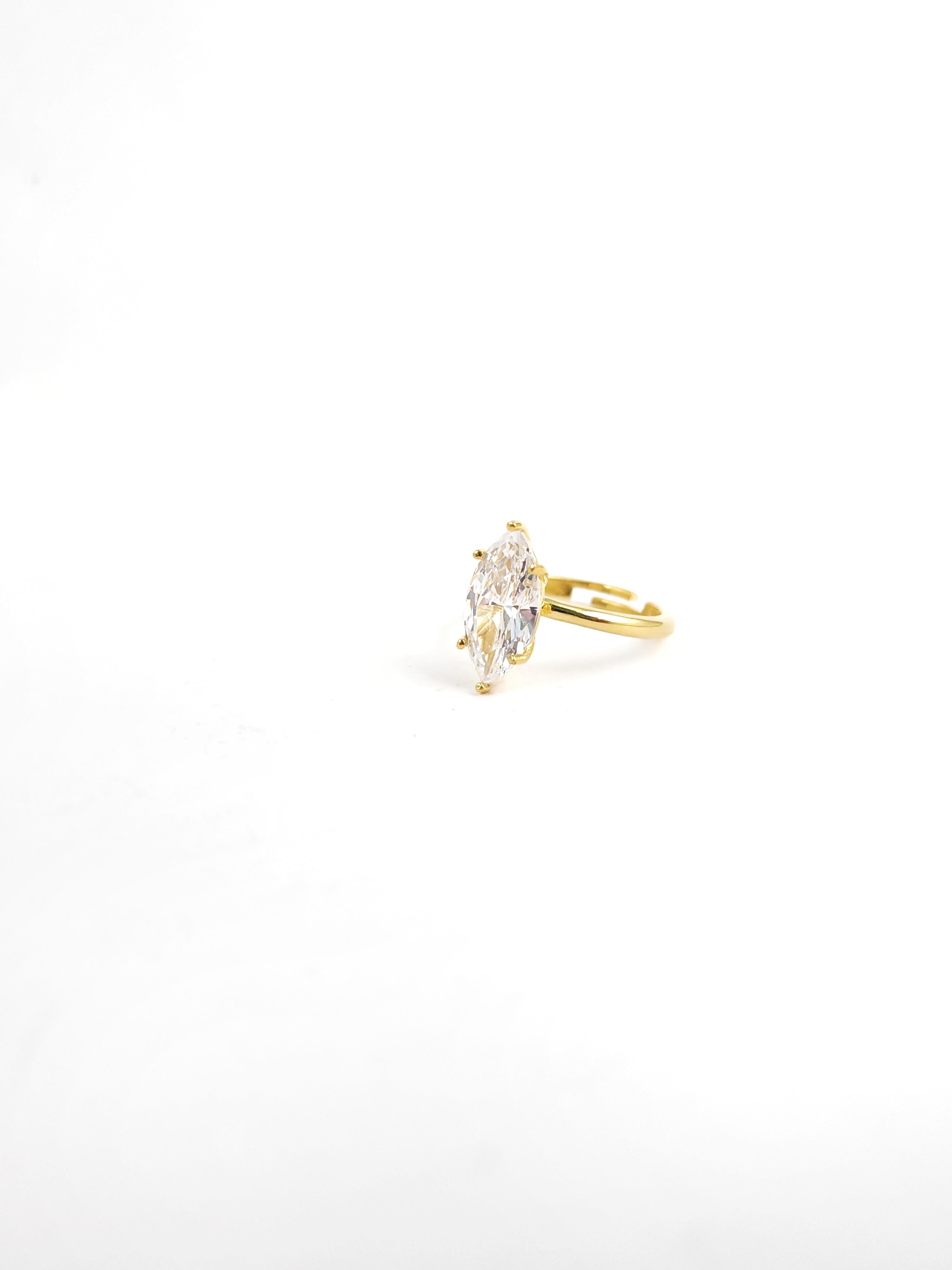 Tektaş Kristal Yüzük