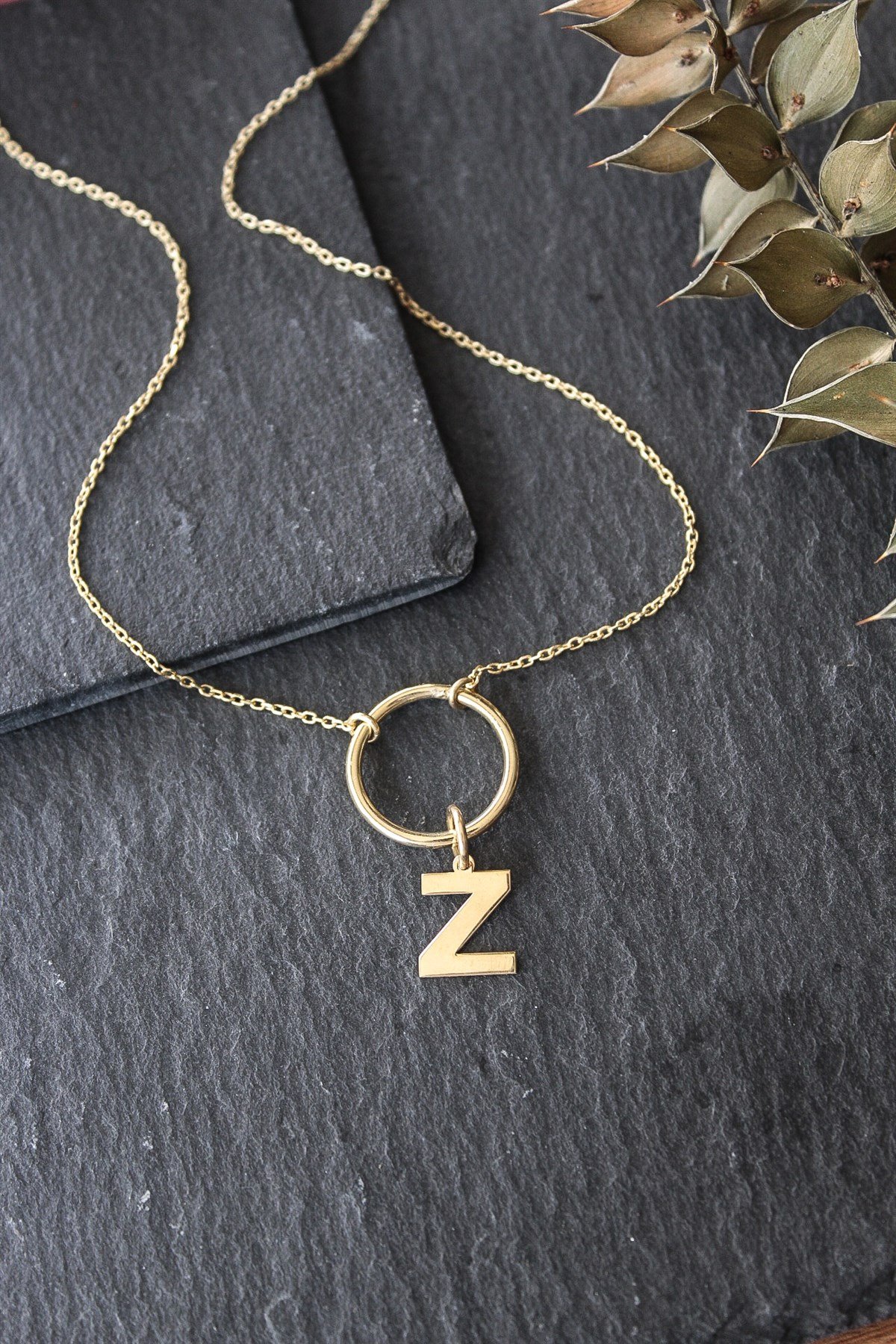 Uzun Zincir Harf Kolye