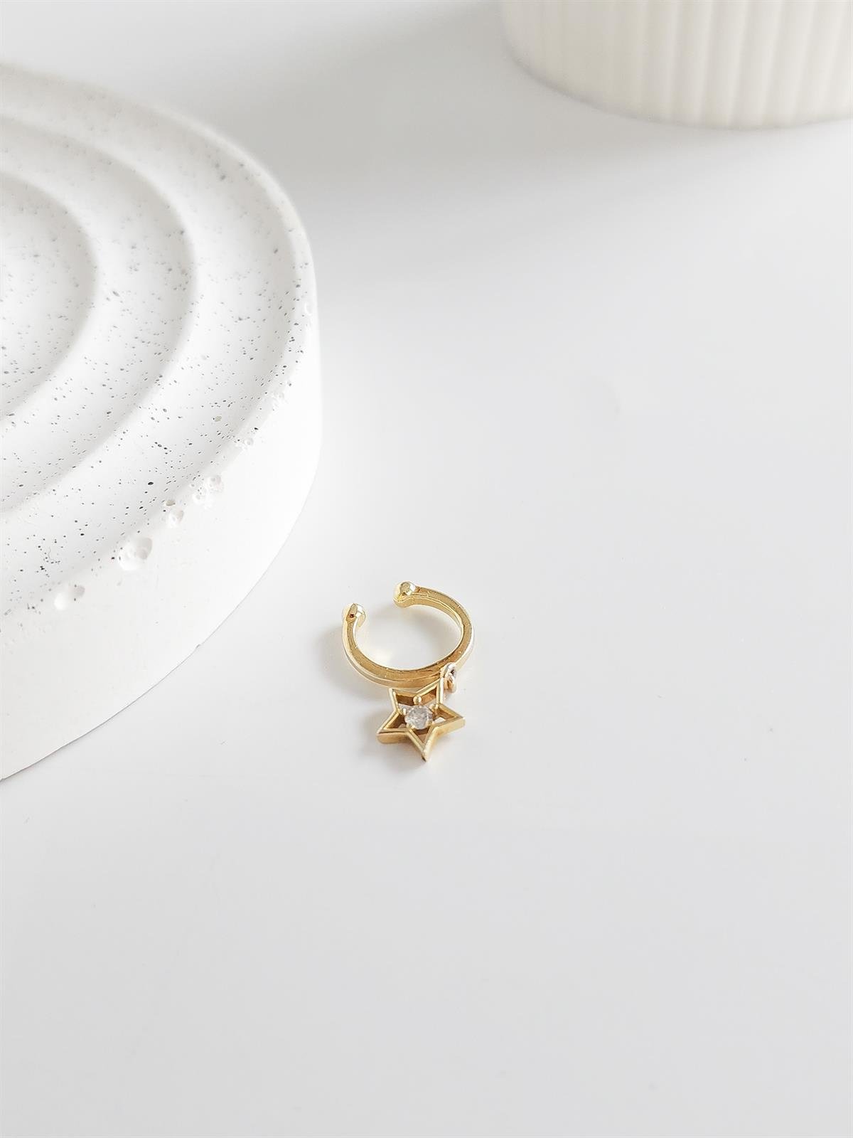 Yıldız Kıkırdak Küpe