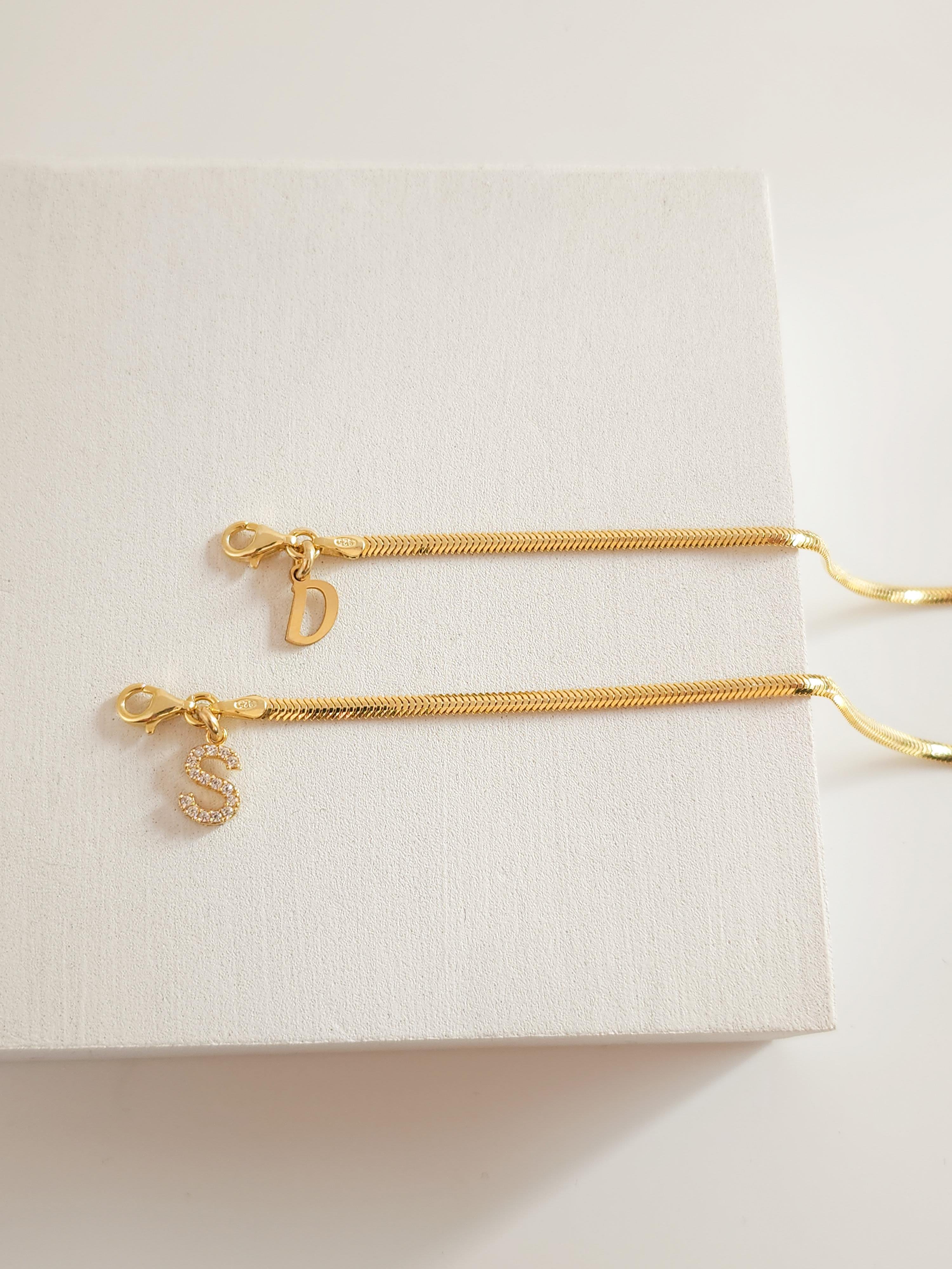 Zincir Harf Bileklik 3 ( Çift - Tek )