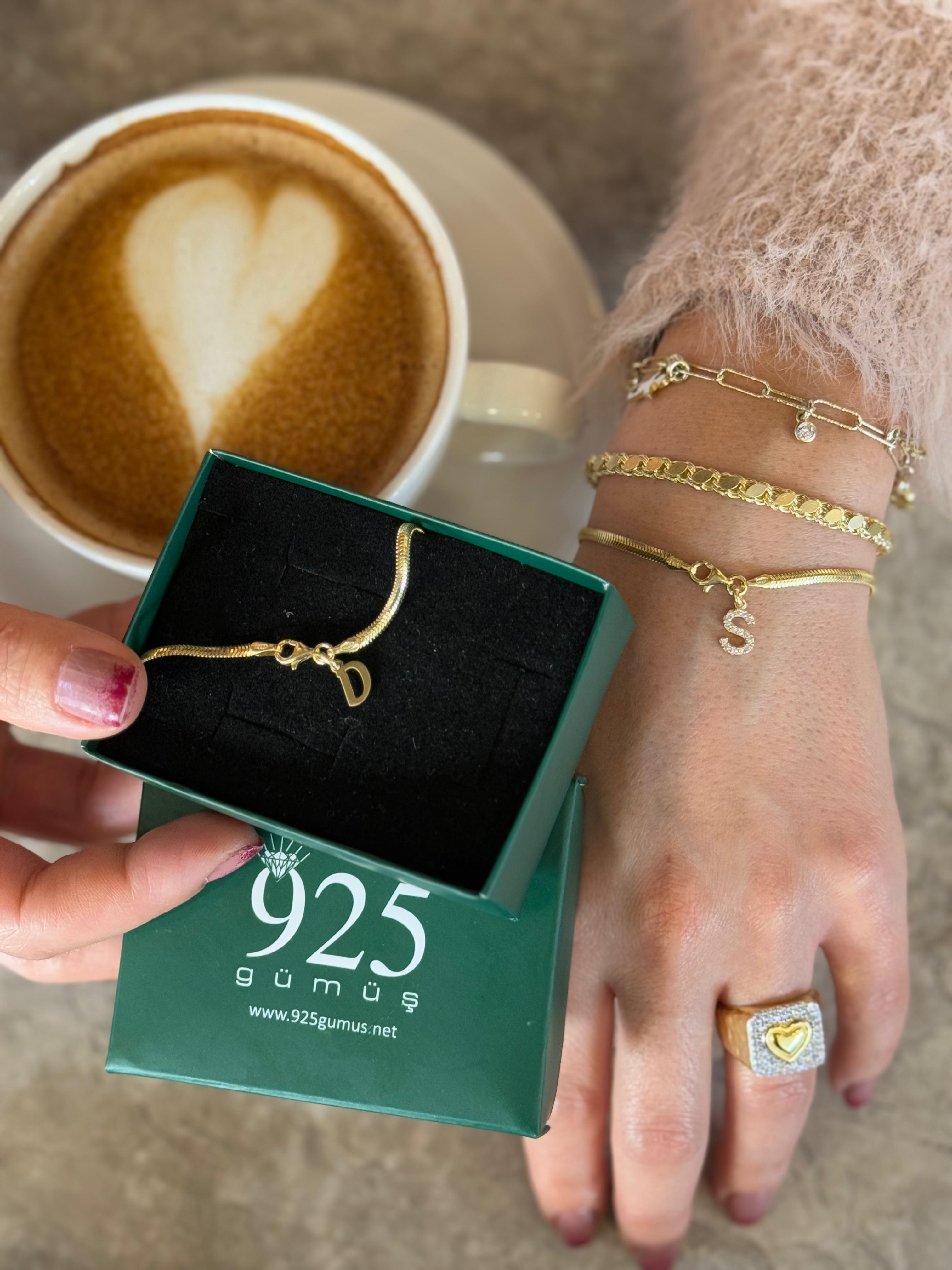 Zincir Harf Bileklik 3 ( Çift - Tek )