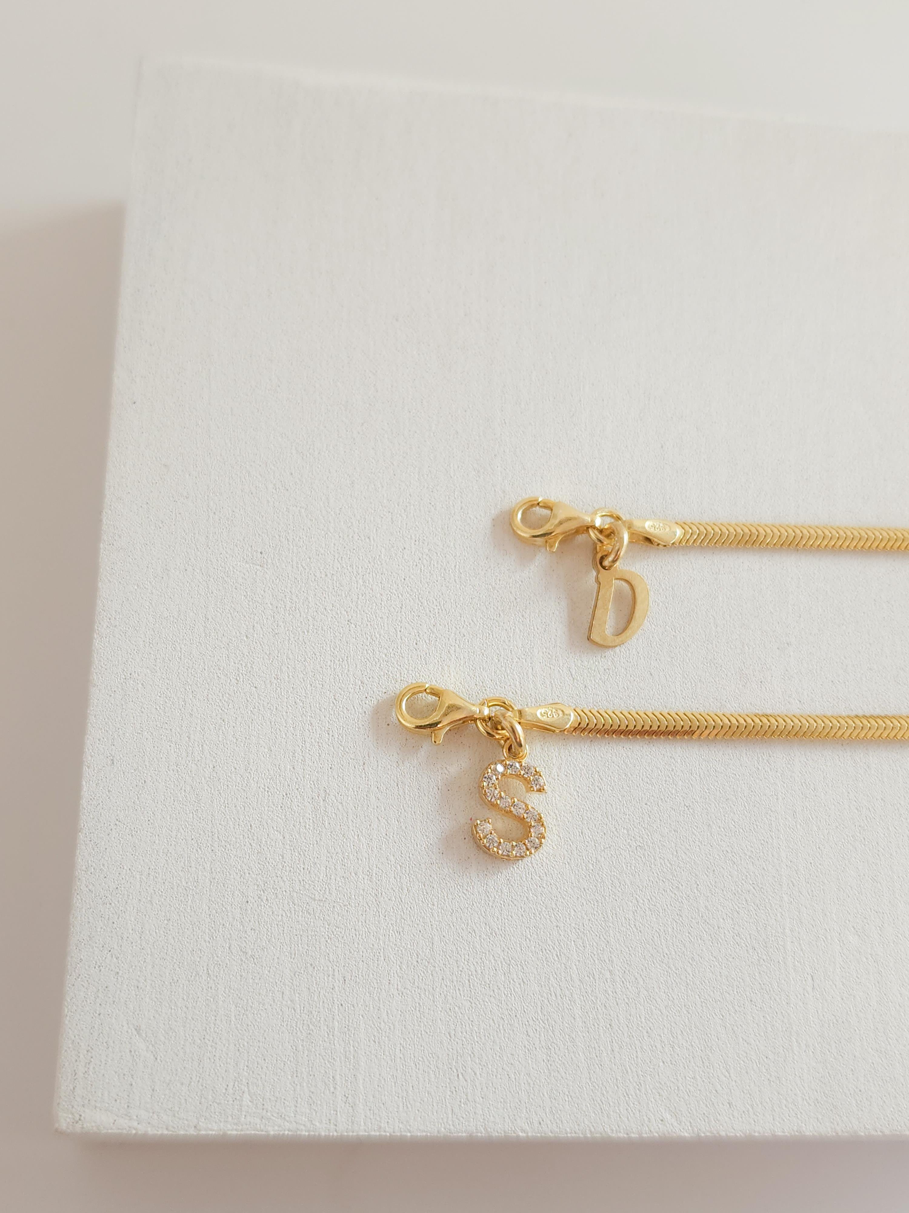 Zincir Harf Bileklik 3 ( Çift - Tek )