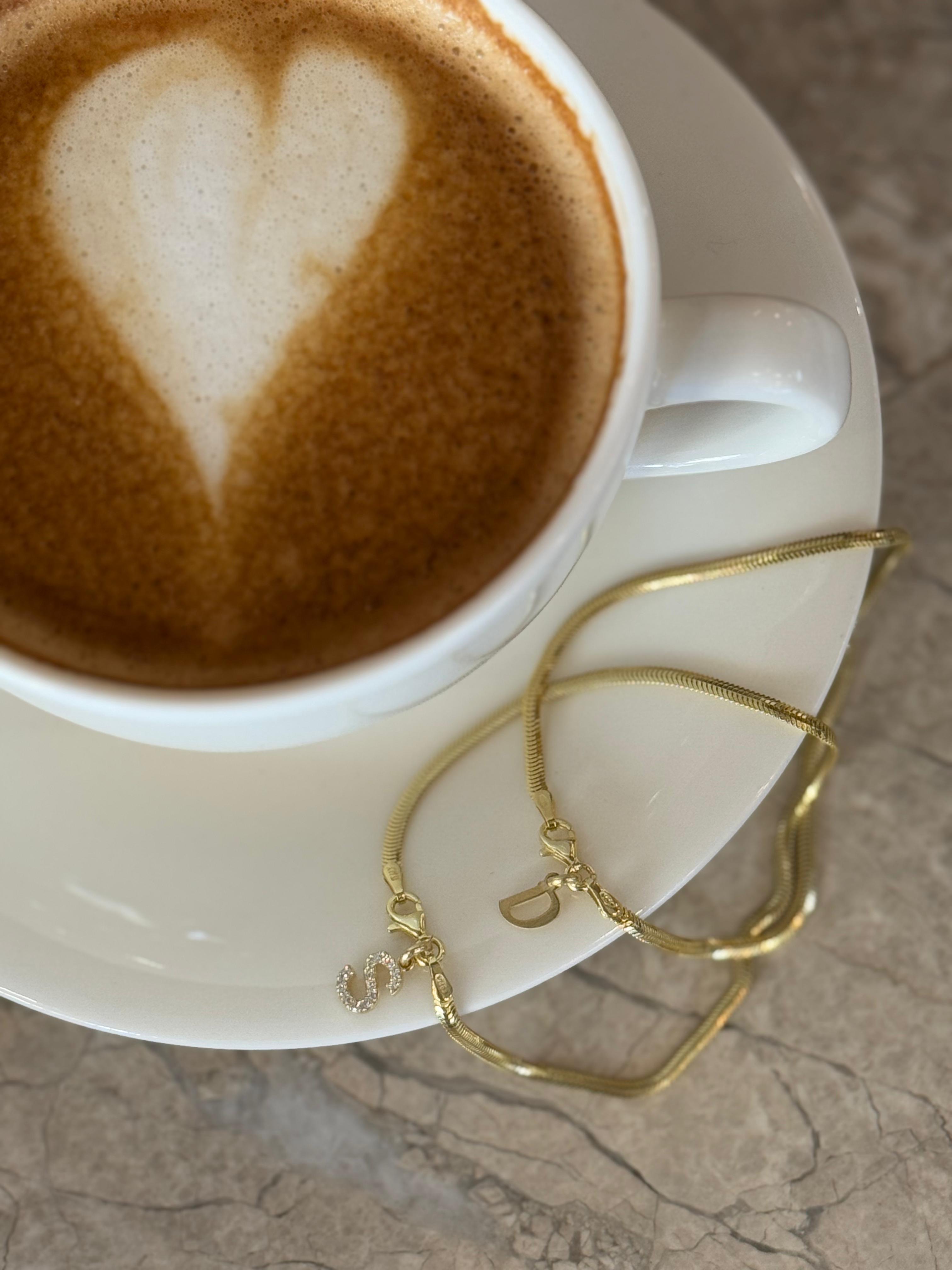 Zincir Harf Bileklik 3 ( Çift - Tek )