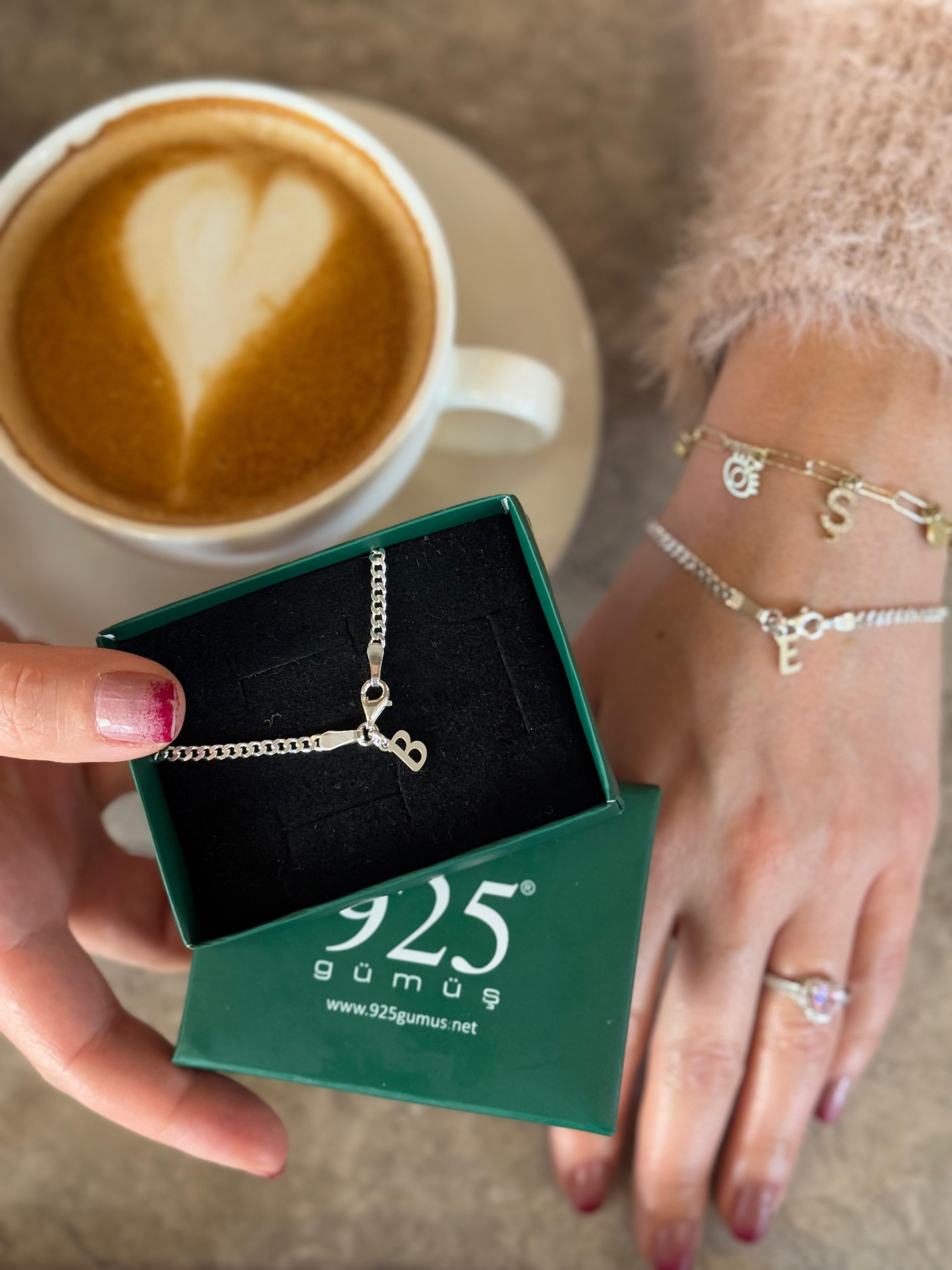 Zincir Harf Bileklik 4 ( Çift - Tek )