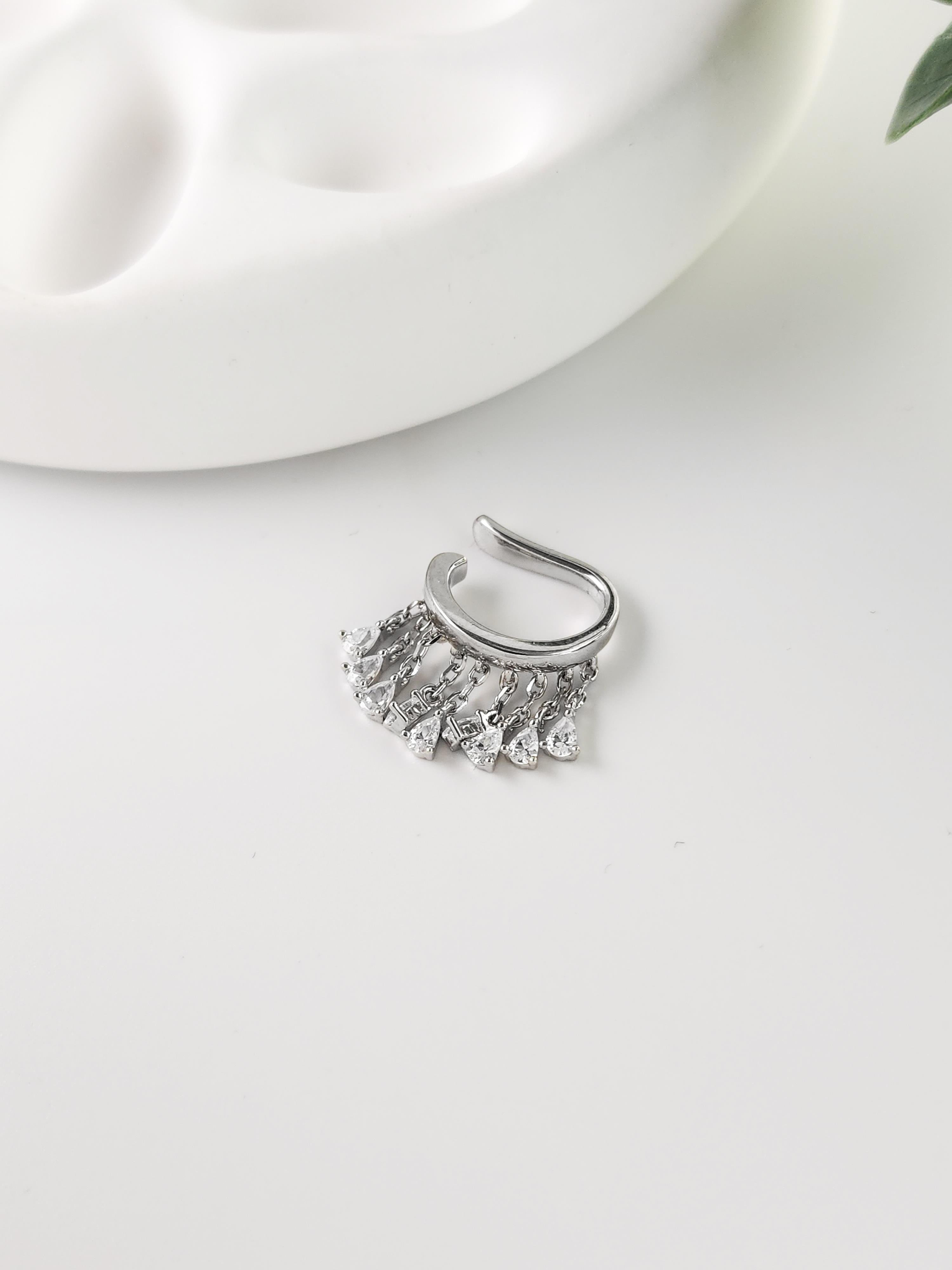 Zirkon Kıkırdak Küpe