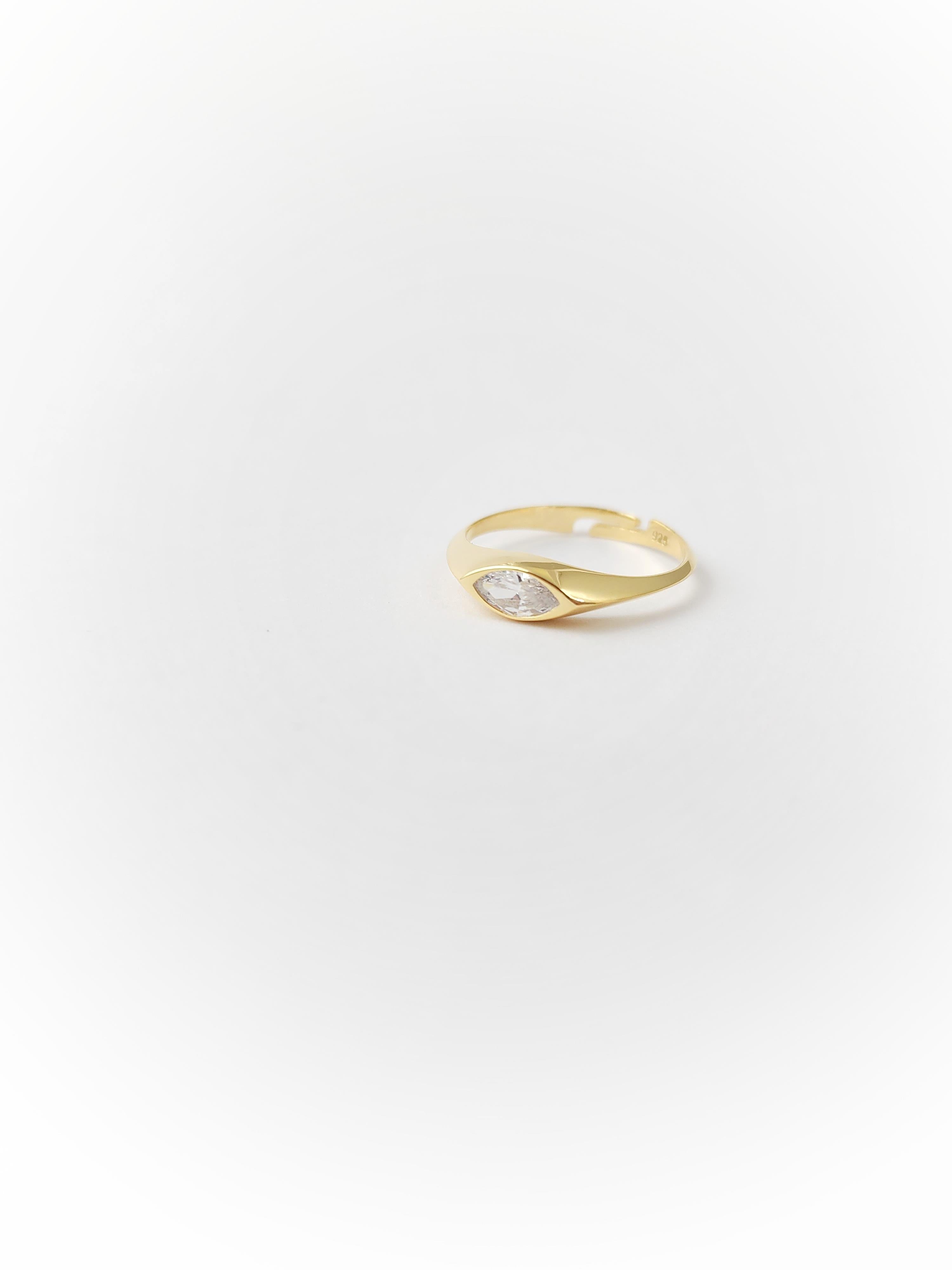 Zirkon Minimal Yüzük