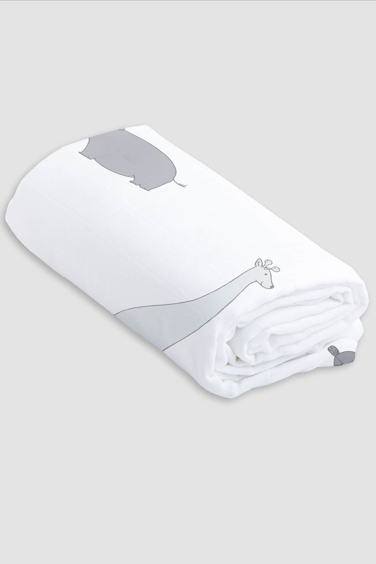 Line Animals / Picky Baby Tekli Organik Müslin